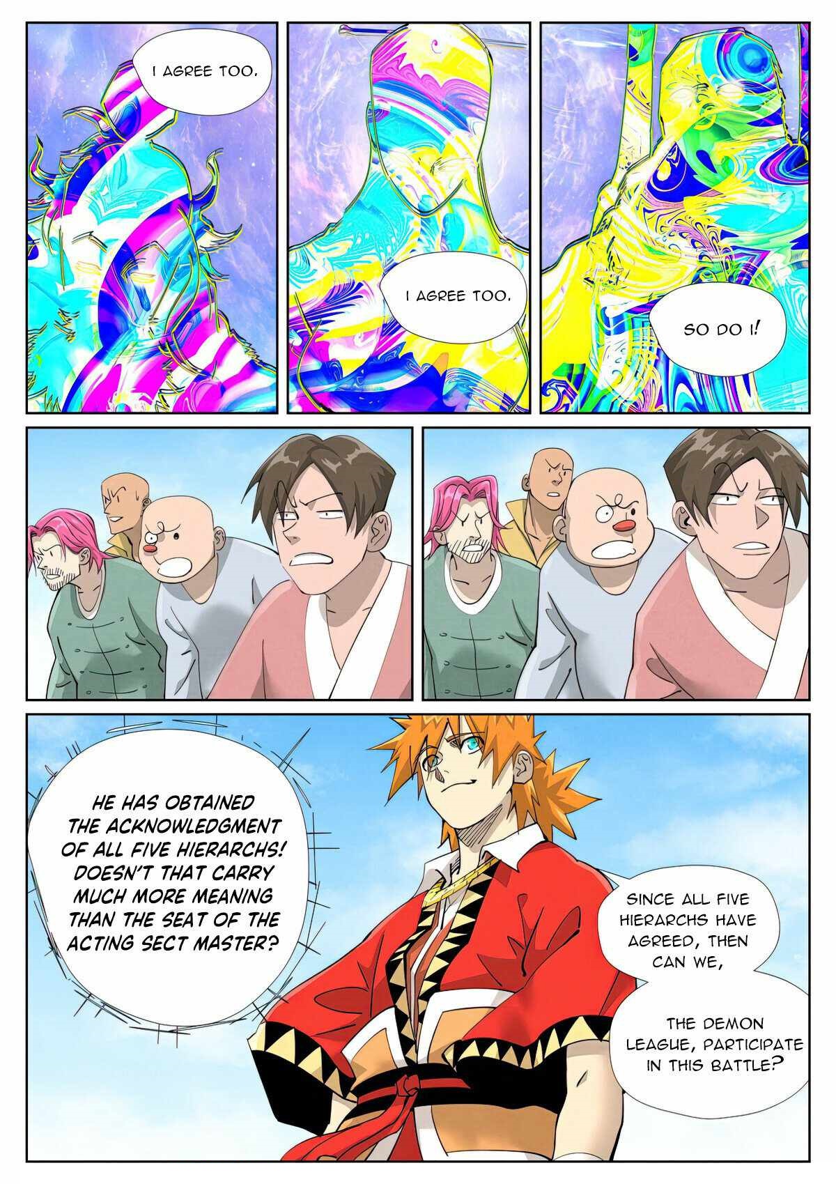 TALES OF DEMONS AND GODS Chapter 427.5 - Page 8 in English