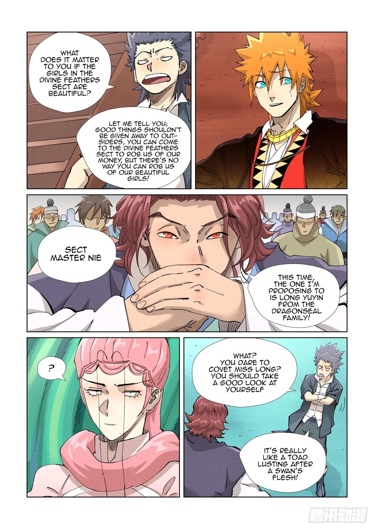 TALES OF DEMONS AND GODS Chapter 430.1 - Page 8 in English