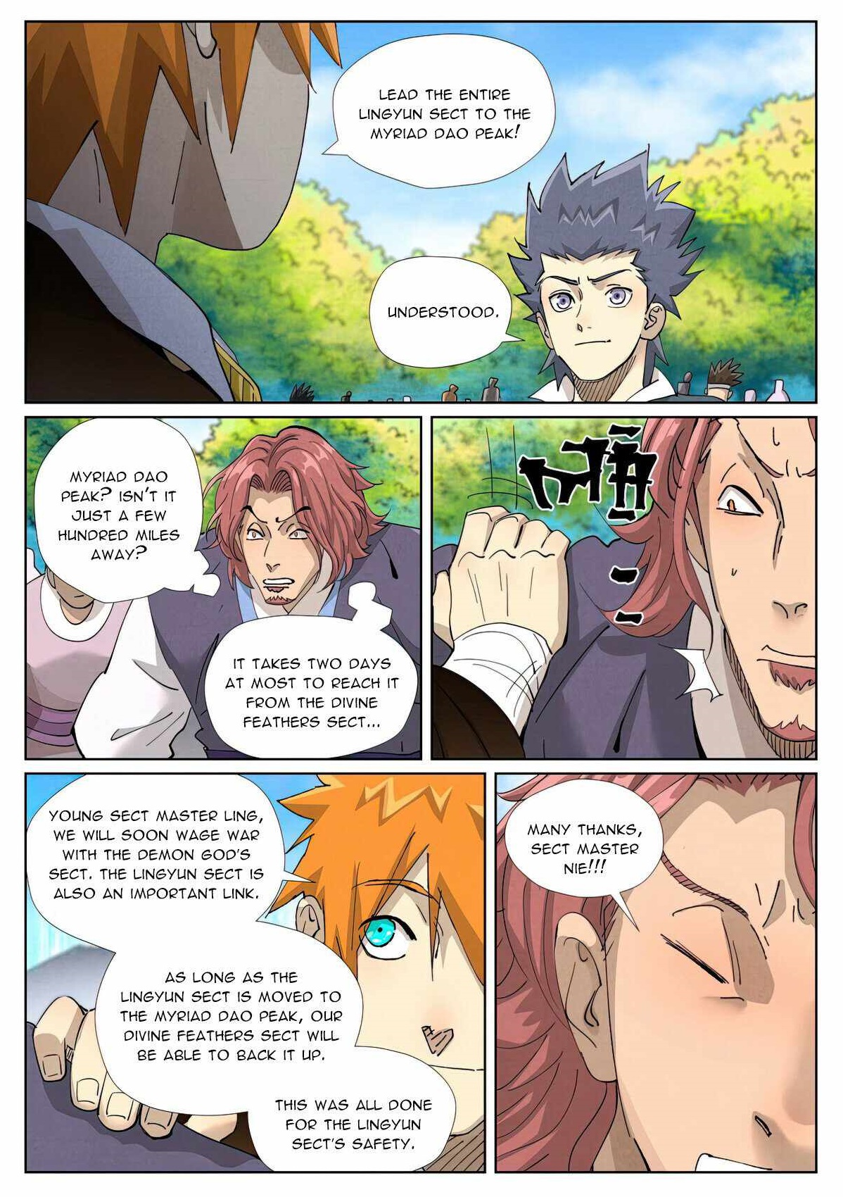 TALES OF DEMONS AND GODS Chapter 431.1 - Page 10 in English