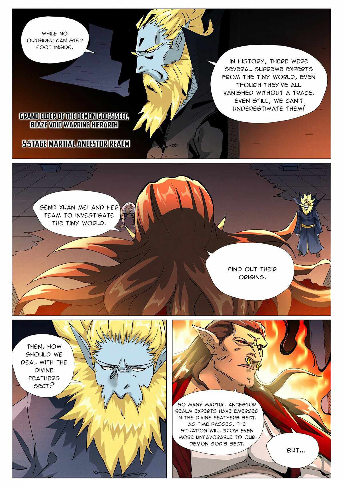 TALES OF DEMONS AND GODS Chapter 432 - Page 3 in English