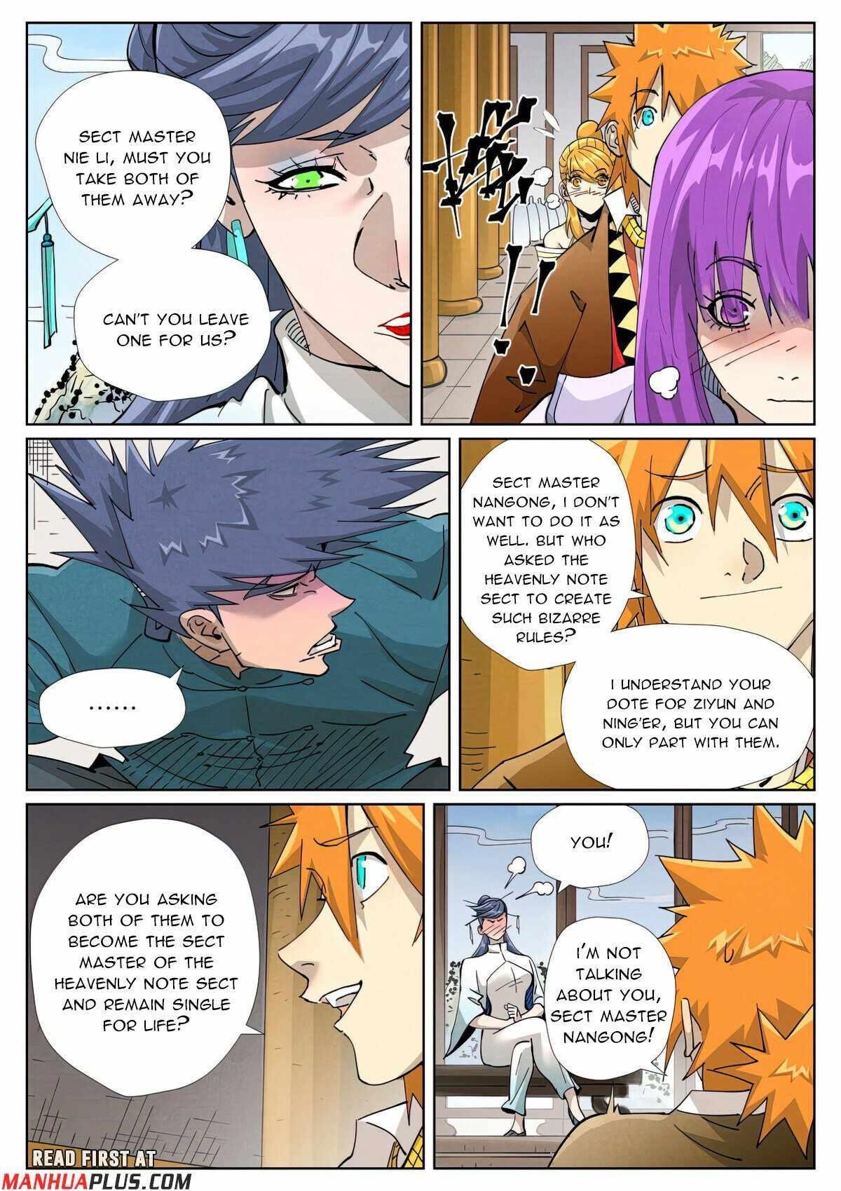 TALES OF DEMONS AND GODS Chapter 435.1 - Page 8 in English