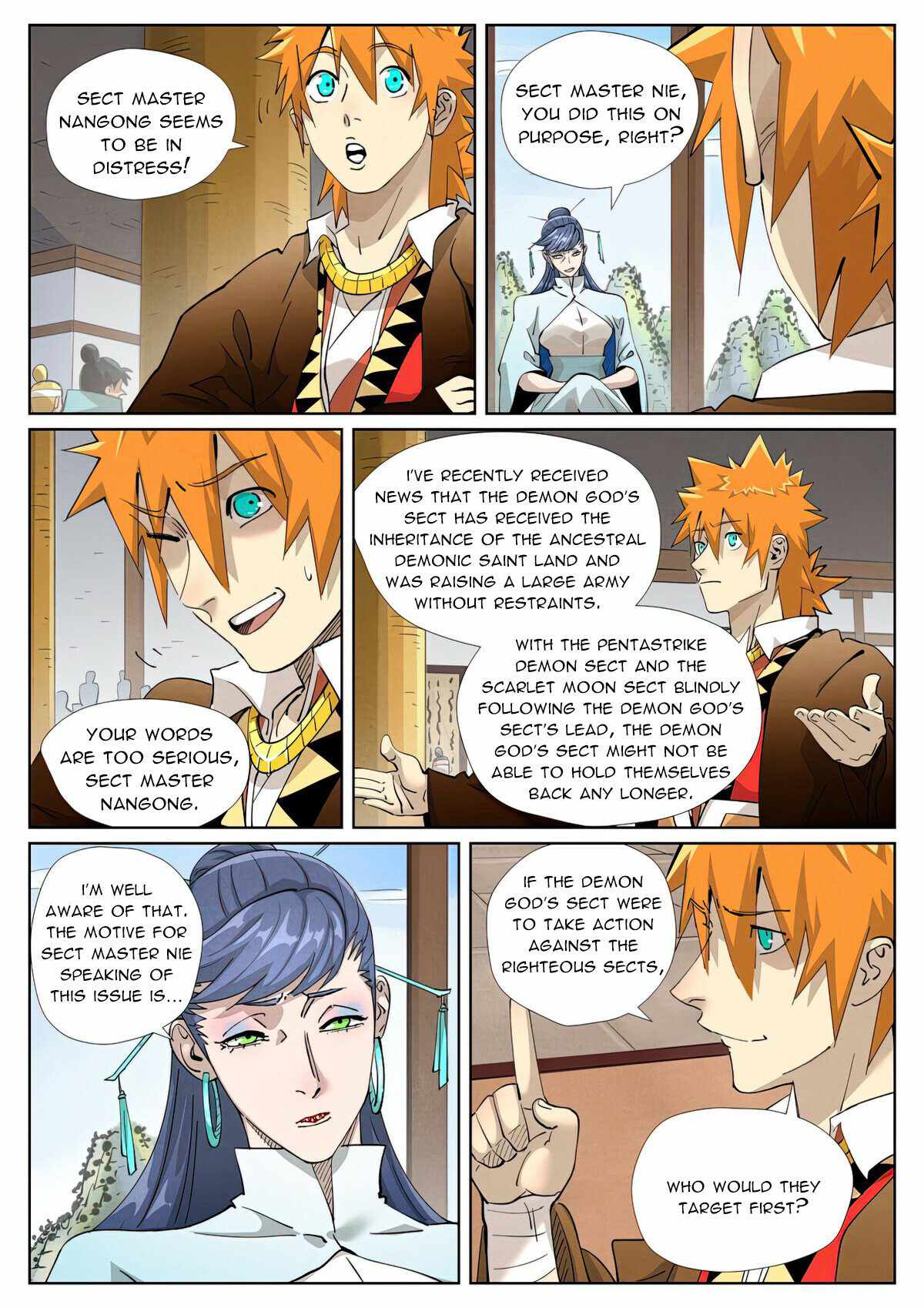 TALES OF DEMONS AND GODS Chapter 435.6 - Page 6 in English