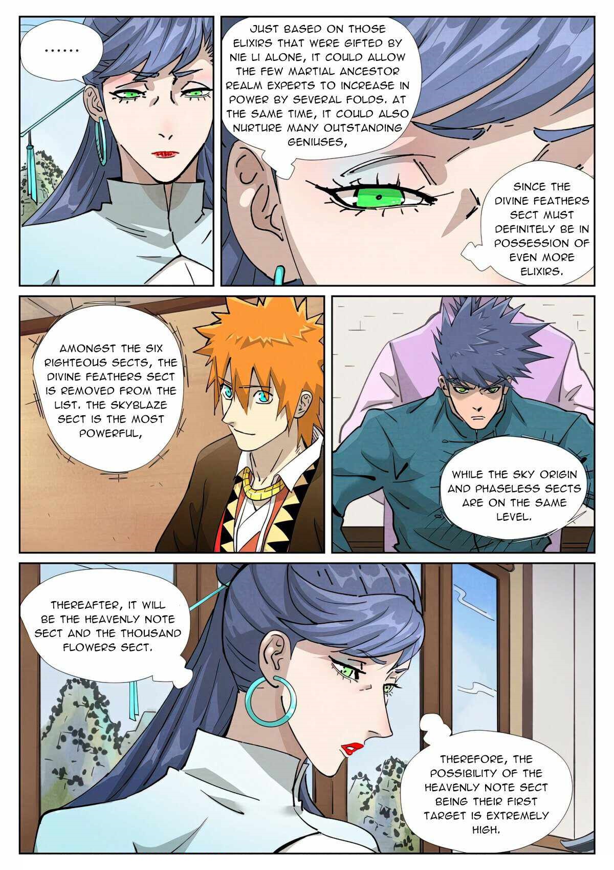 TALES OF DEMONS AND GODS Chapter 435.6 - Page 8 in English