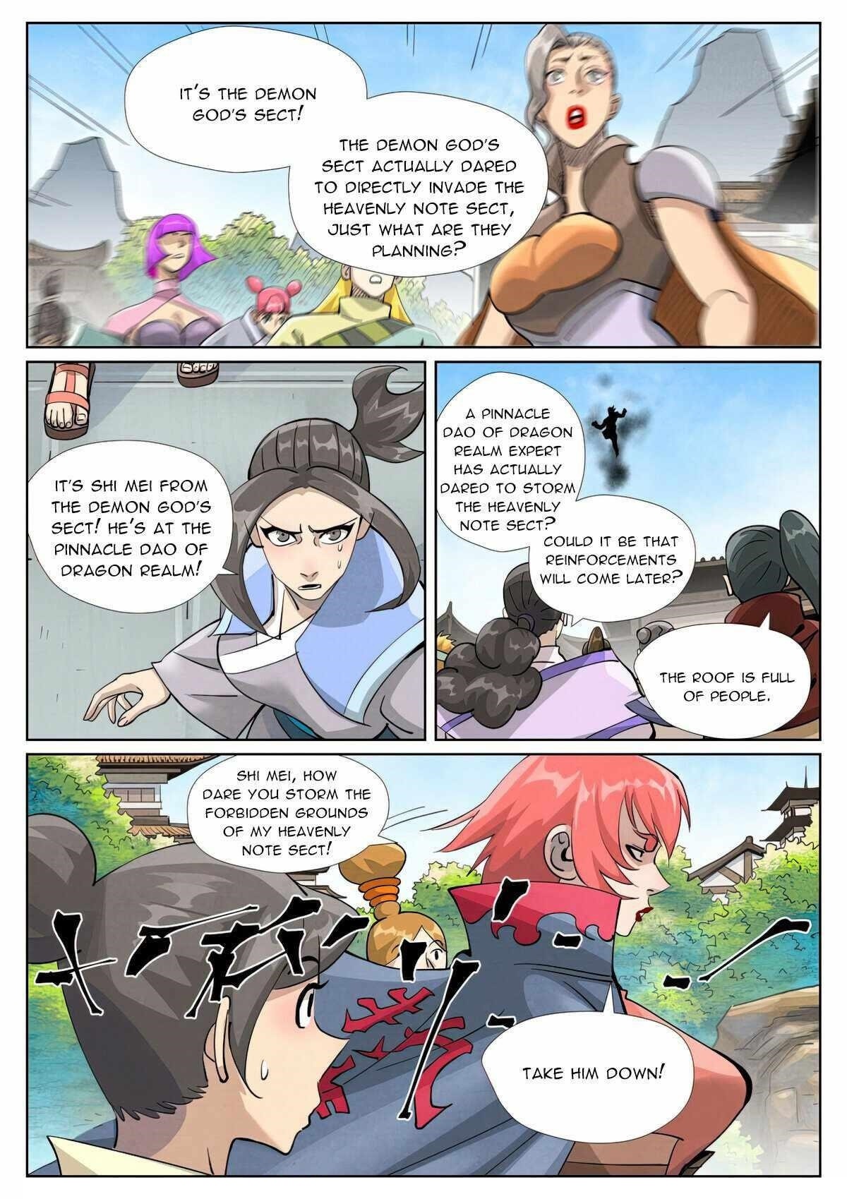 TALES OF DEMONS AND GODS Chapter 438.1 - Page 3 in English