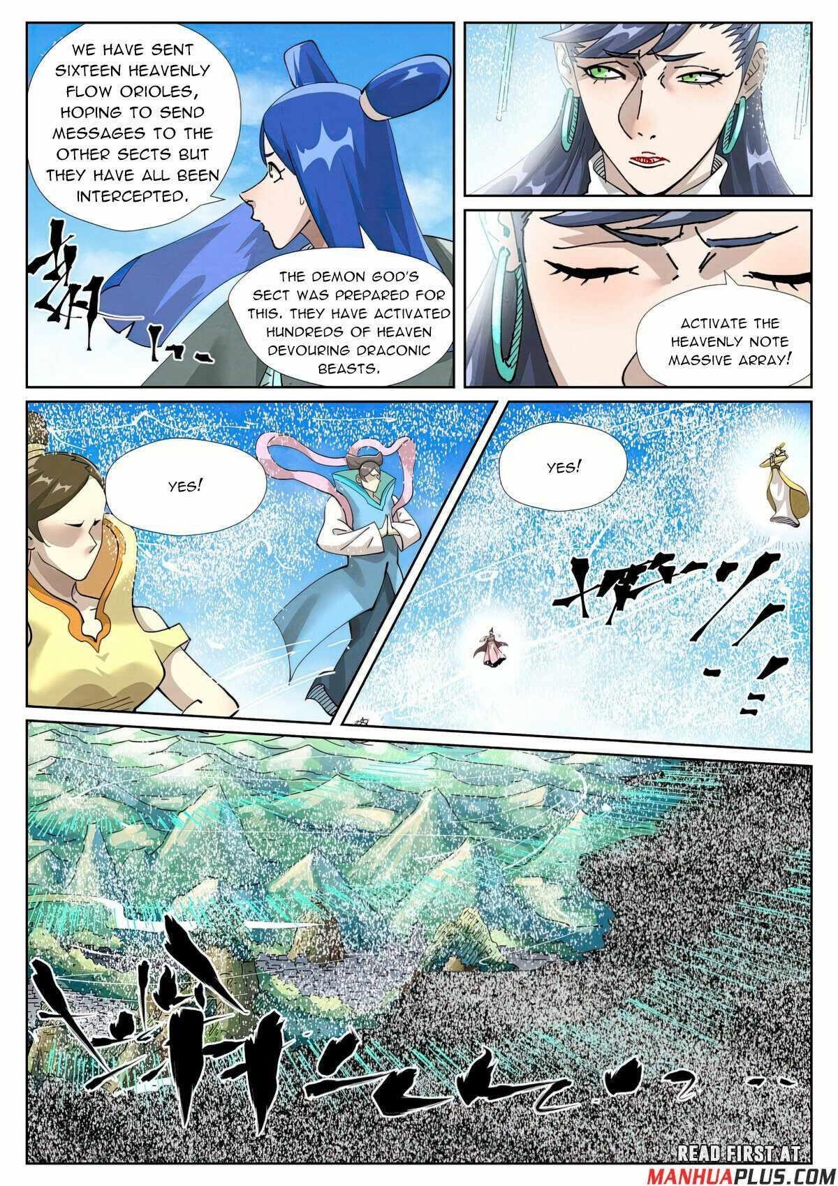 TALES OF DEMONS AND GODS Chapter 438.6 - Page 8 in English