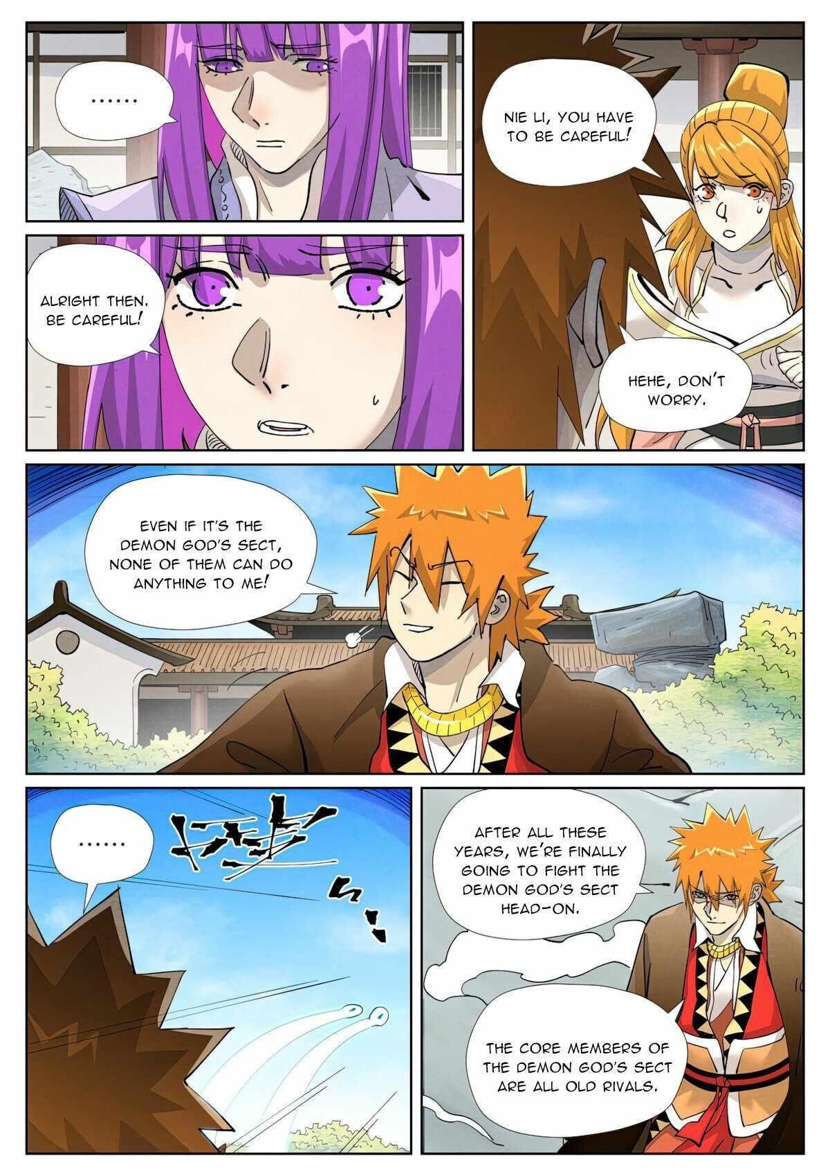 TALES OF DEMONS AND GODS Chapter 439.5 - Page 4 in English