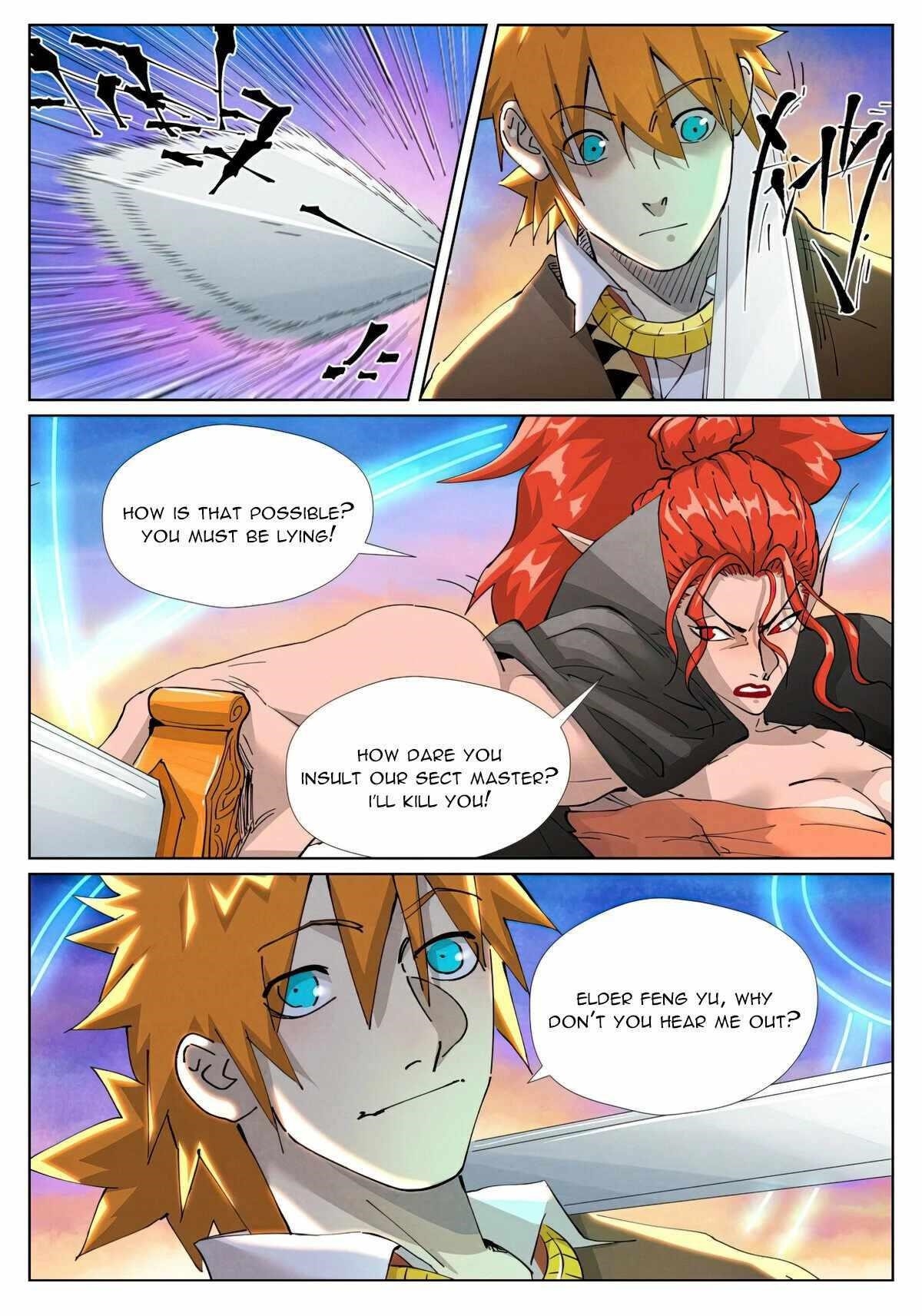 TALES OF DEMONS AND GODS Chapter 440.6 - Page 3 in English
