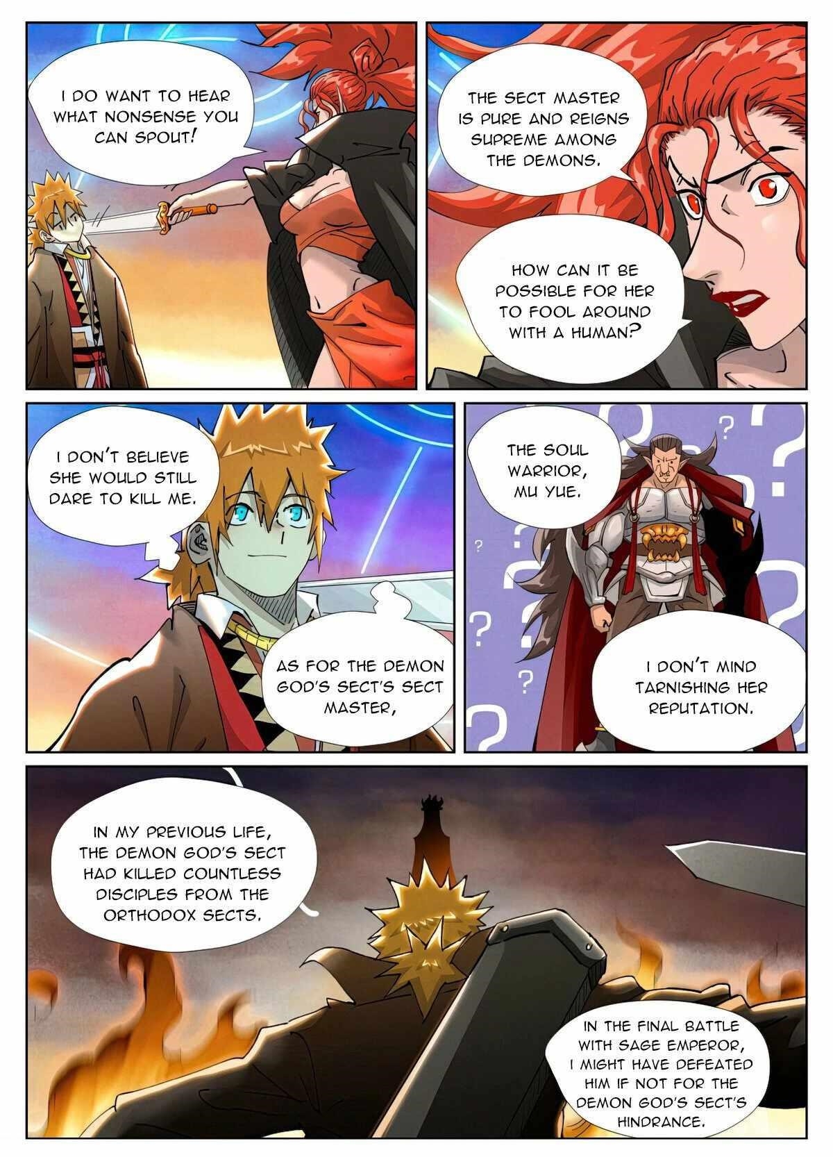 TALES OF DEMONS AND GODS Chapter 440.6 - Page 4 in English