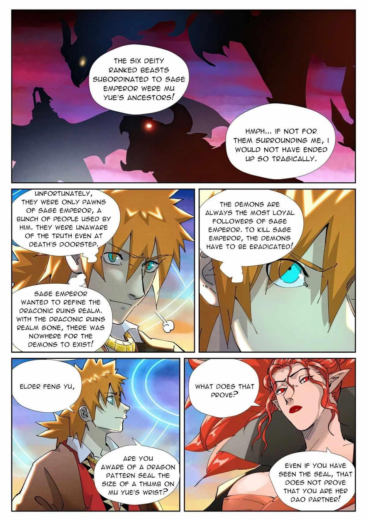 TALES OF DEMONS AND GODS Chapter 440.6 - Page 5 in English