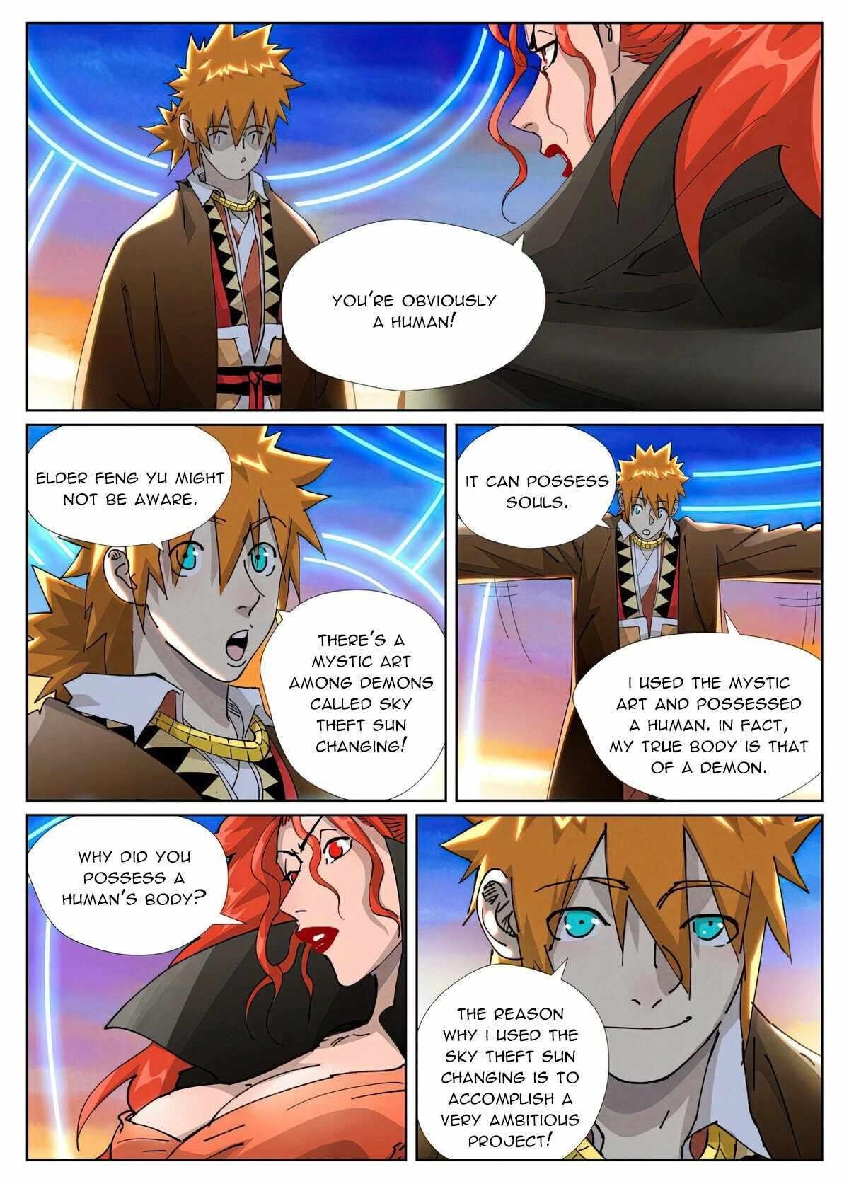 TALES OF DEMONS AND GODS Chapter 440.6 - Page 8 in English