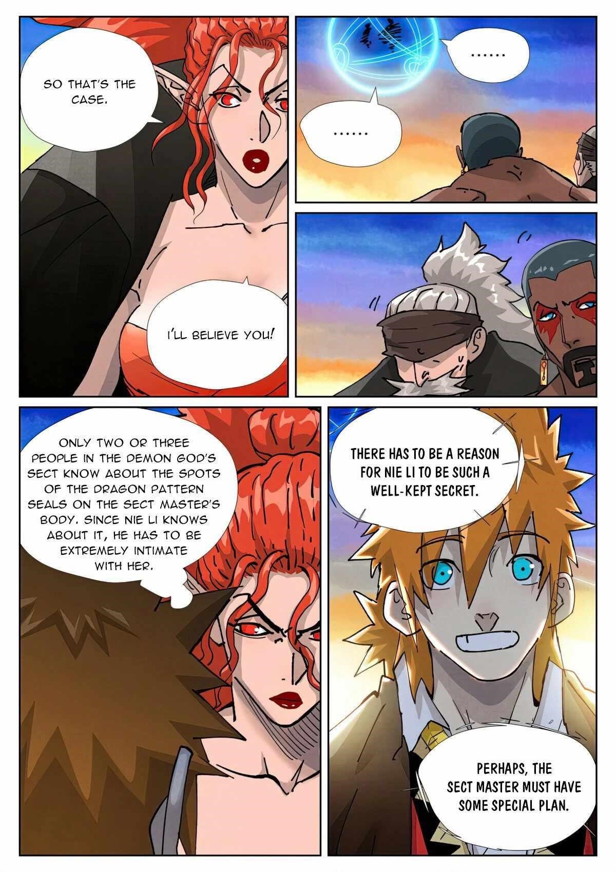TALES OF DEMONS AND GODS Chapter 440.6 - Page 9 in English