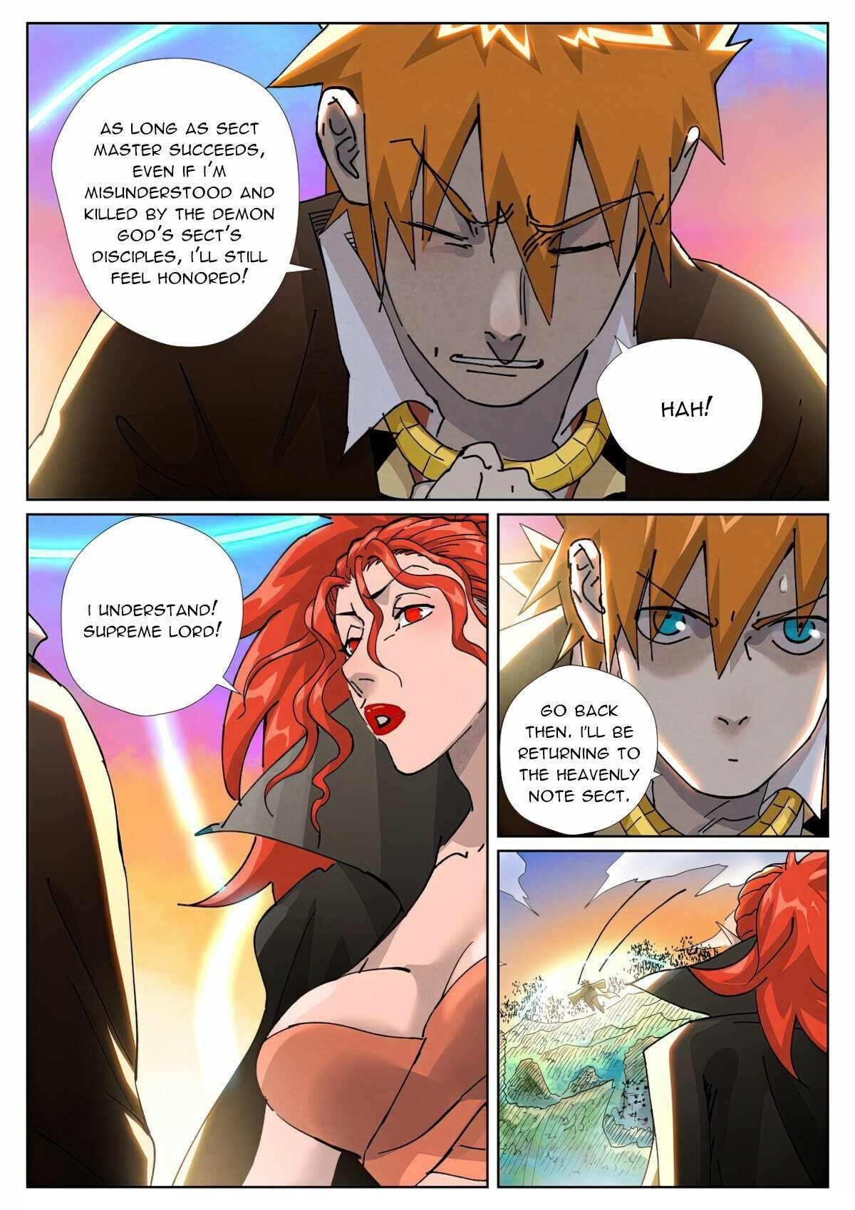 TALES OF DEMONS AND GODS Chapter 441.6 - Page 8 in English