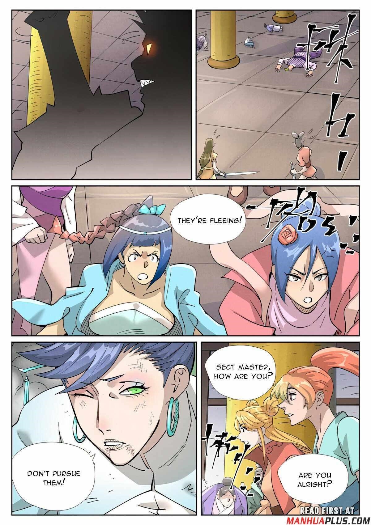 TALES OF DEMONS AND GODS Chapter 442.1 - Page 8 in English