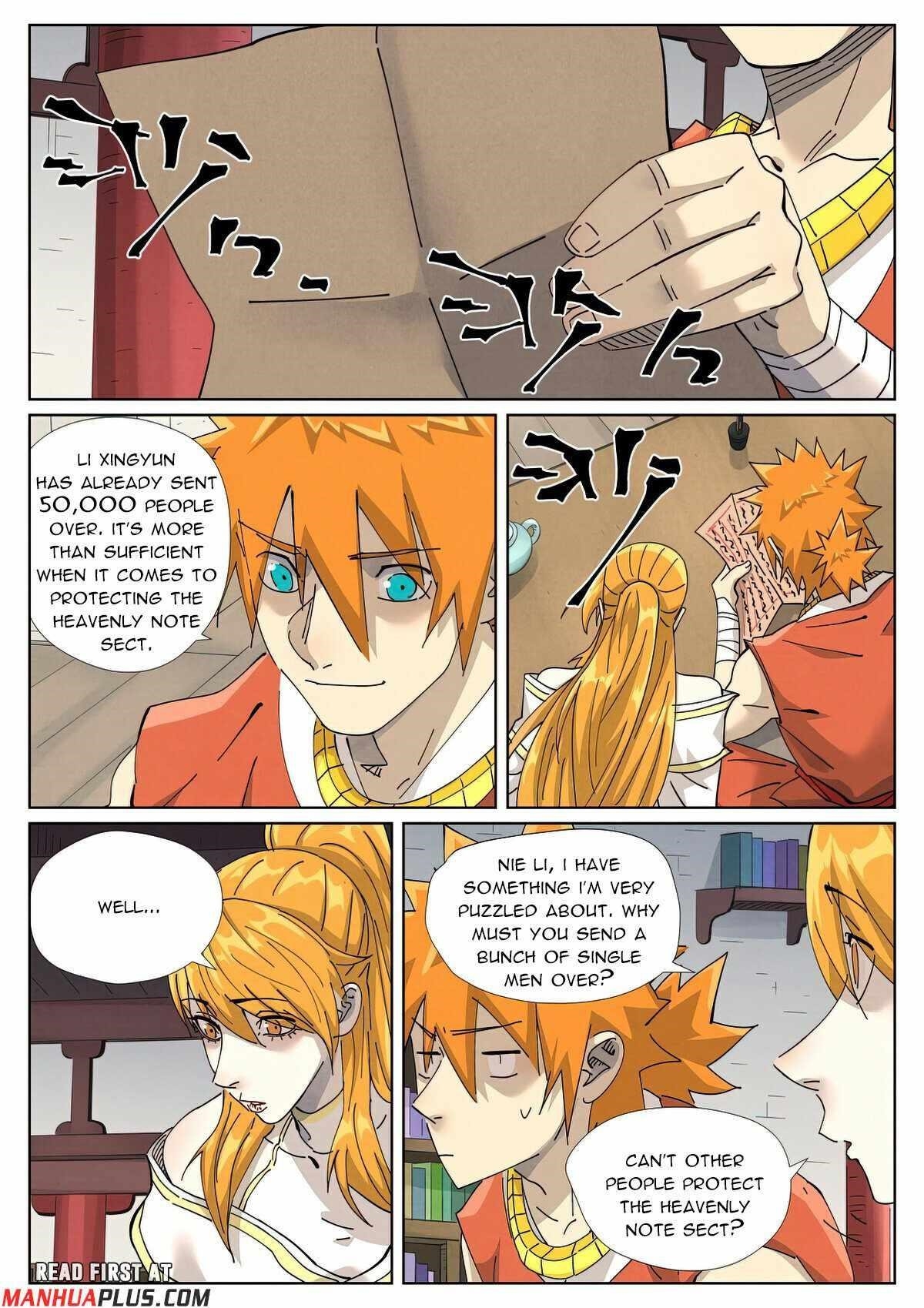 TALES OF DEMONS AND GODS Chapter 443.5 - Page 9 in English