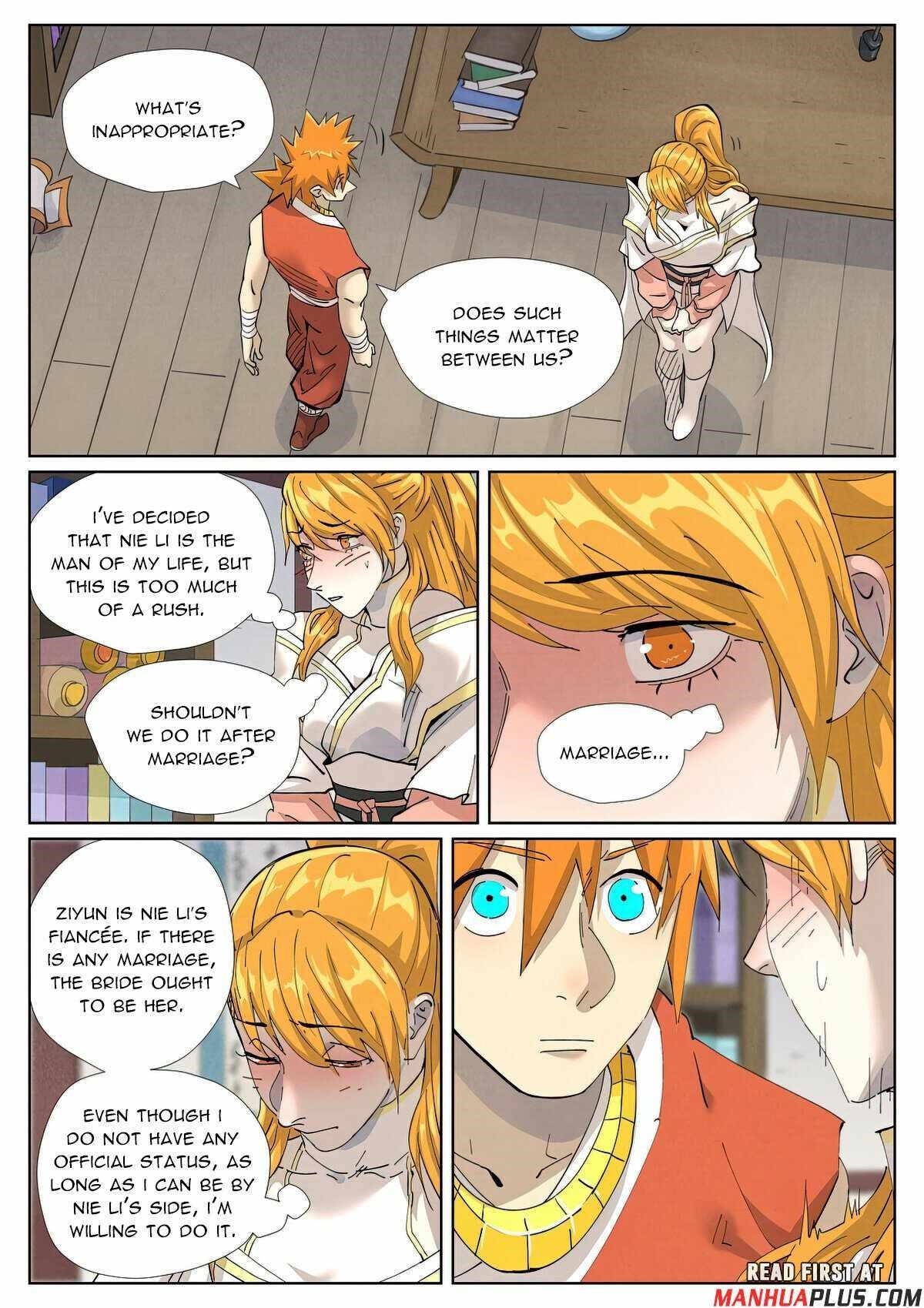 TALES OF DEMONS AND GODS Chapter 444.1 - Page 8 in English