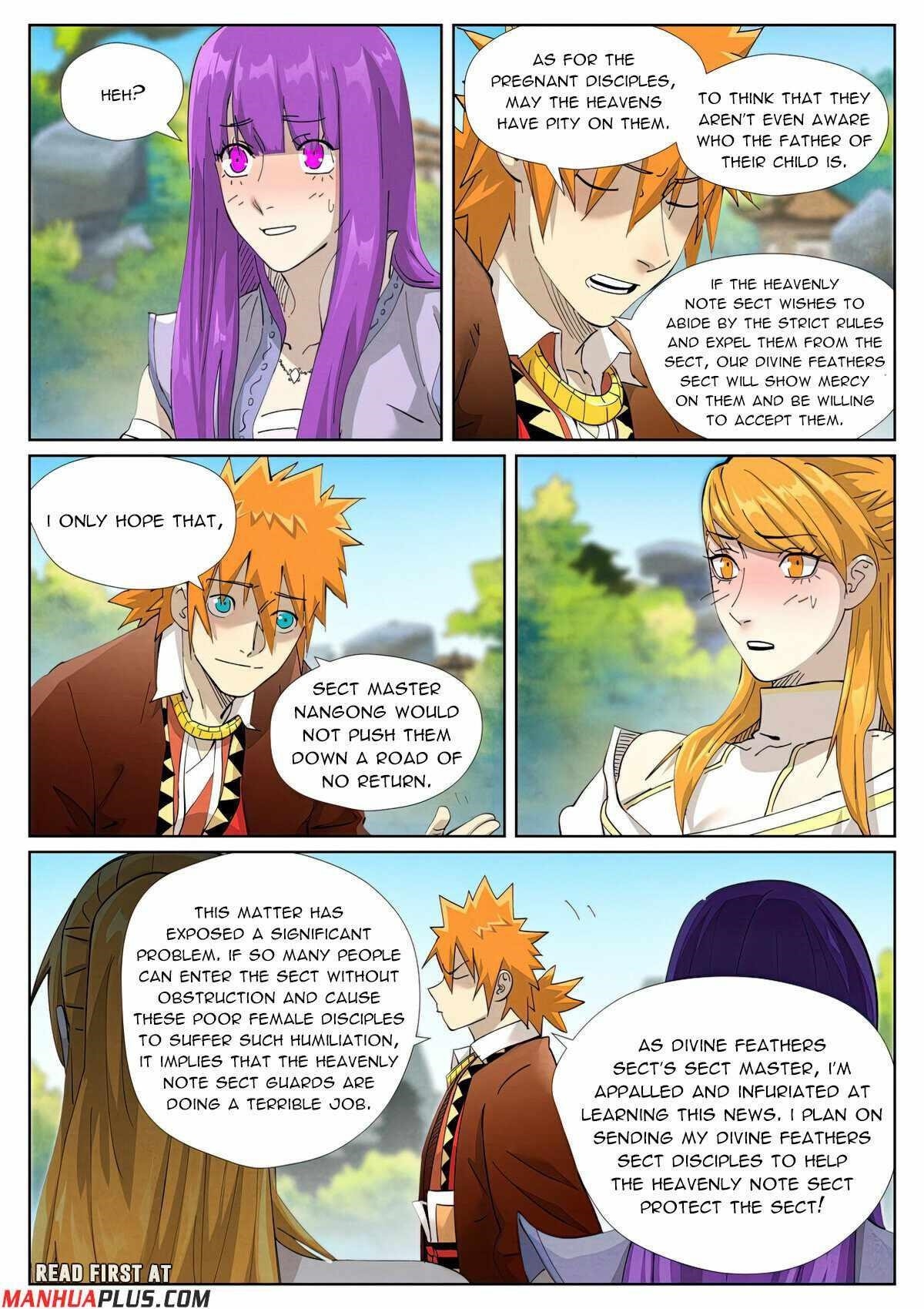 TALES OF DEMONS AND GODS Chapter 445.1 - Page 8 in English