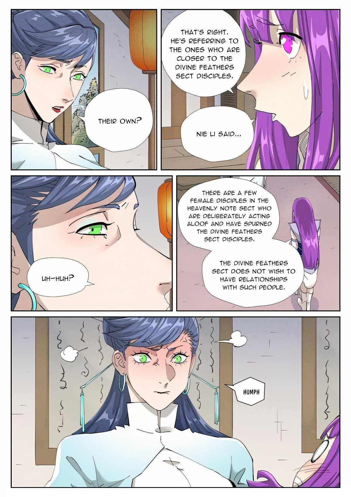 TALES OF DEMONS AND GODS Chapter 445.6 - Page 3 in English