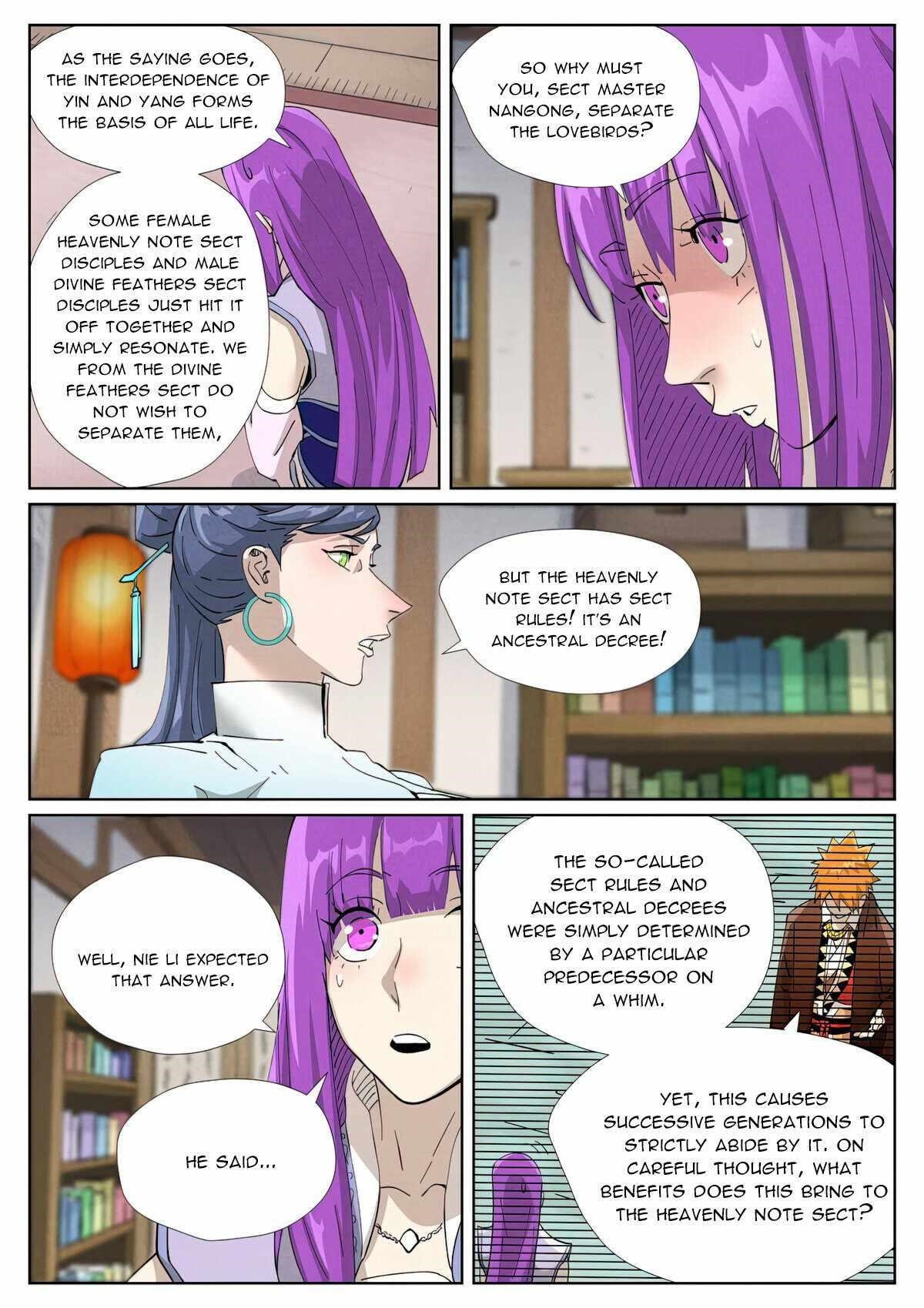 TALES OF DEMONS AND GODS Chapter 445.6 - Page 5 in English