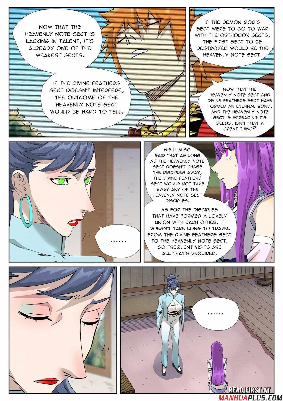 TALES OF DEMONS AND GODS Chapter 445.6 - Page 6 in English