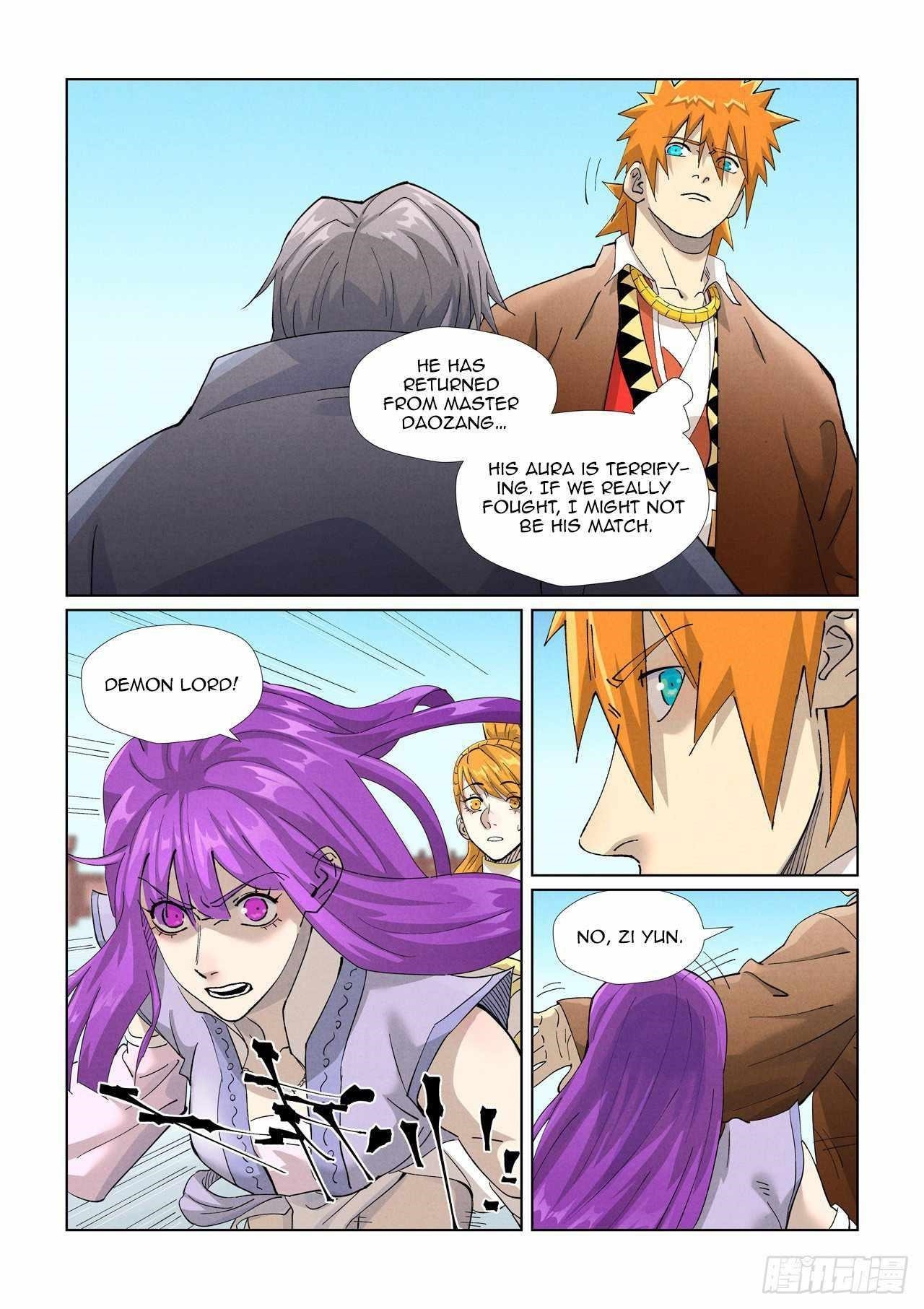 TALES OF DEMONS AND GODS Chapter 447.1 - Page 7 in English