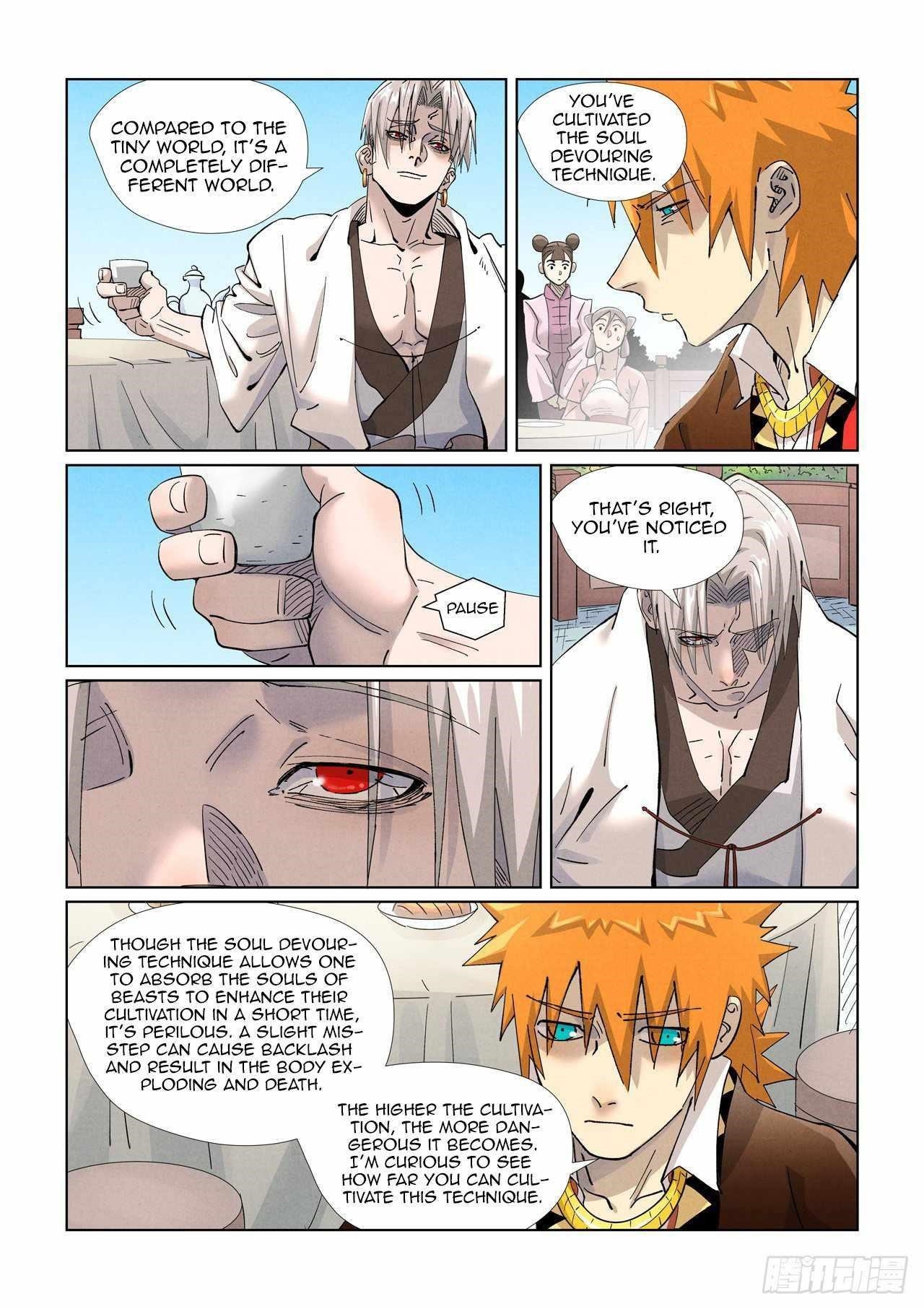 TALES OF DEMONS AND GODS Chapter 447.1 - Page 9 in English