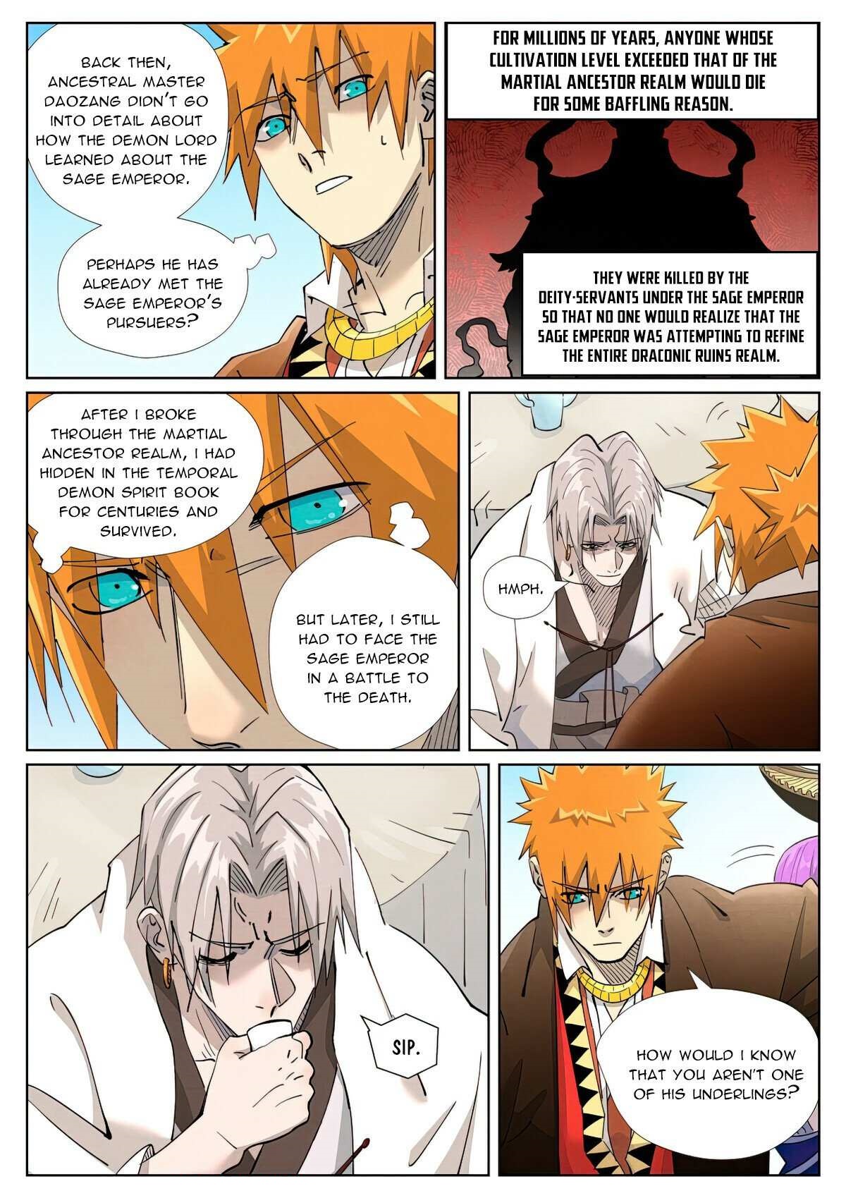 TALES OF DEMONS AND GODS Chapter 447.6 - Page 3 in English