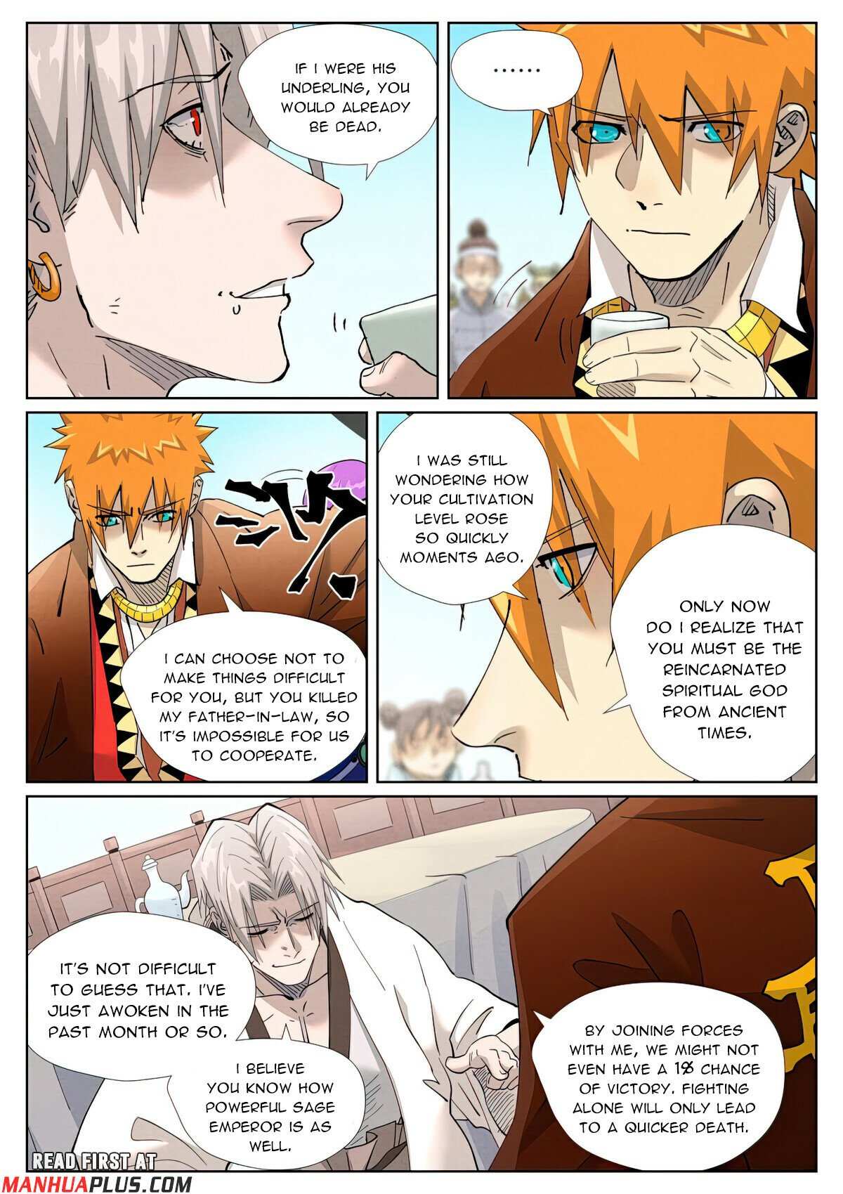 TALES OF DEMONS AND GODS Chapter 447.6 - Page 4 in English
