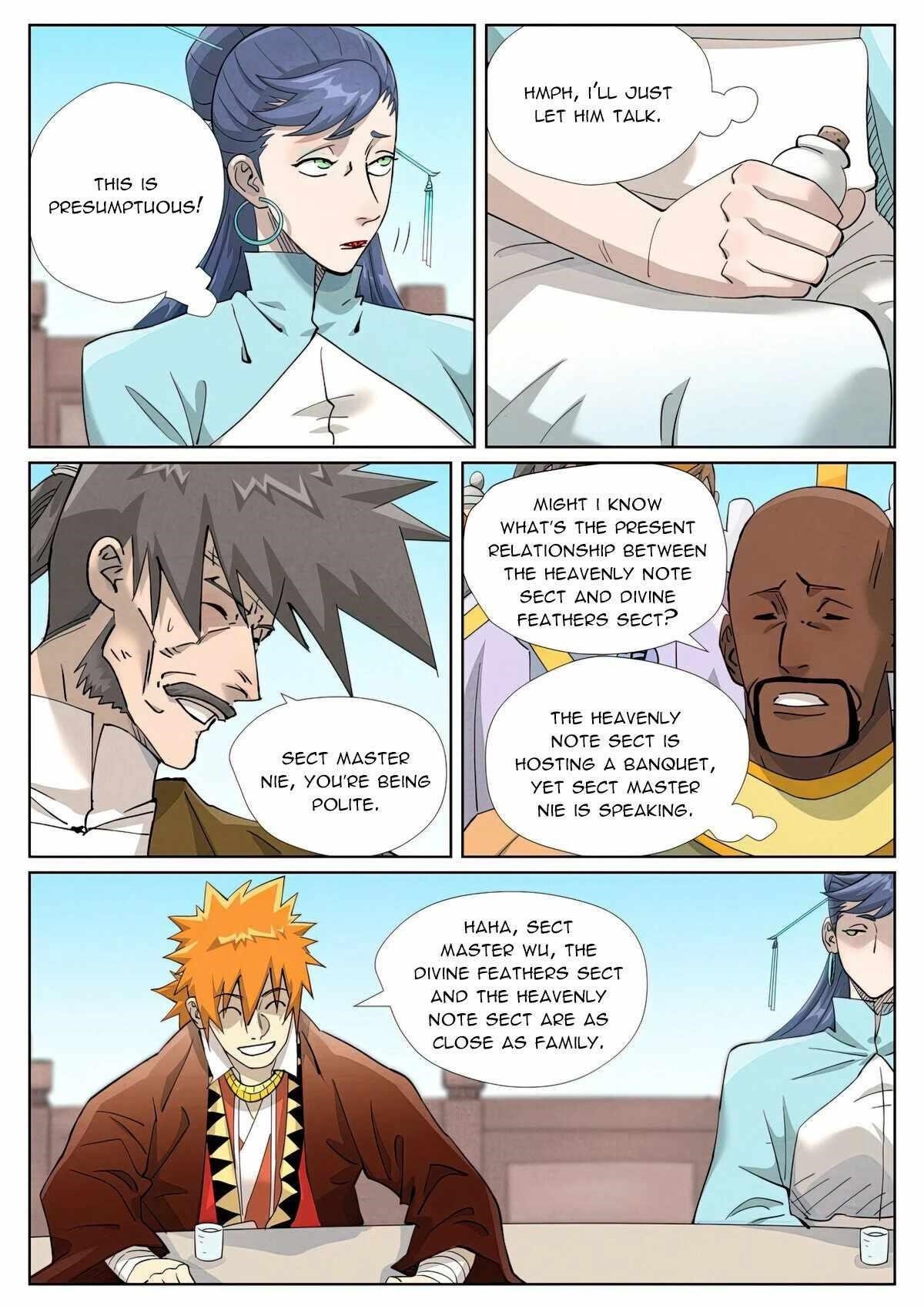 TALES OF DEMONS AND GODS Chapter 448.6 - Page 5 in English