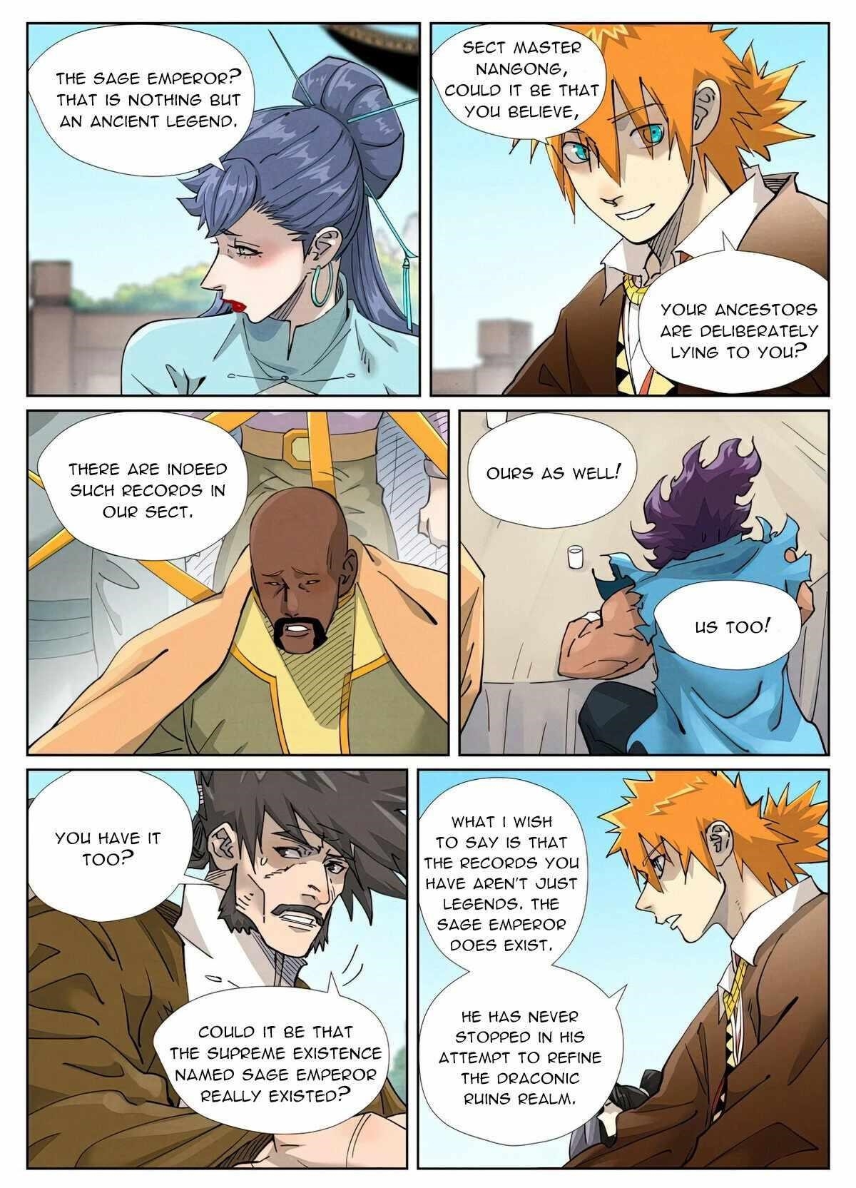 TALES OF DEMONS AND GODS Chapter 449.1 - Page 3 in English