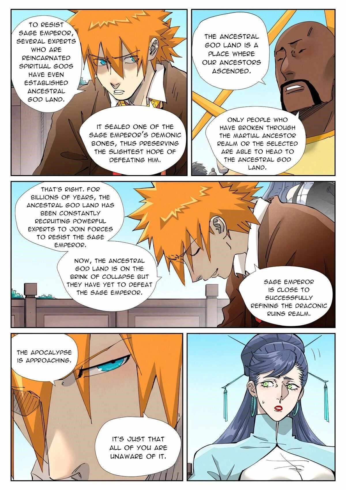 TALES OF DEMONS AND GODS Chapter 449.1 - Page 4 in English