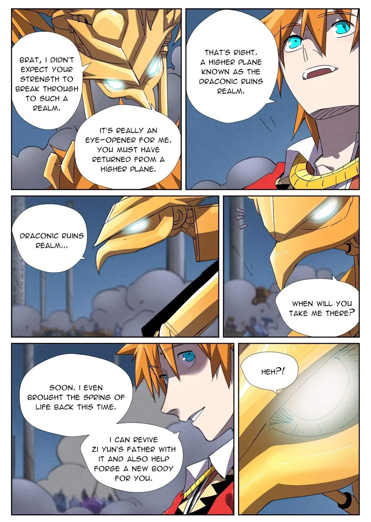 TALES OF DEMONS AND GODS Chapter 453.1 - Page 10 in English