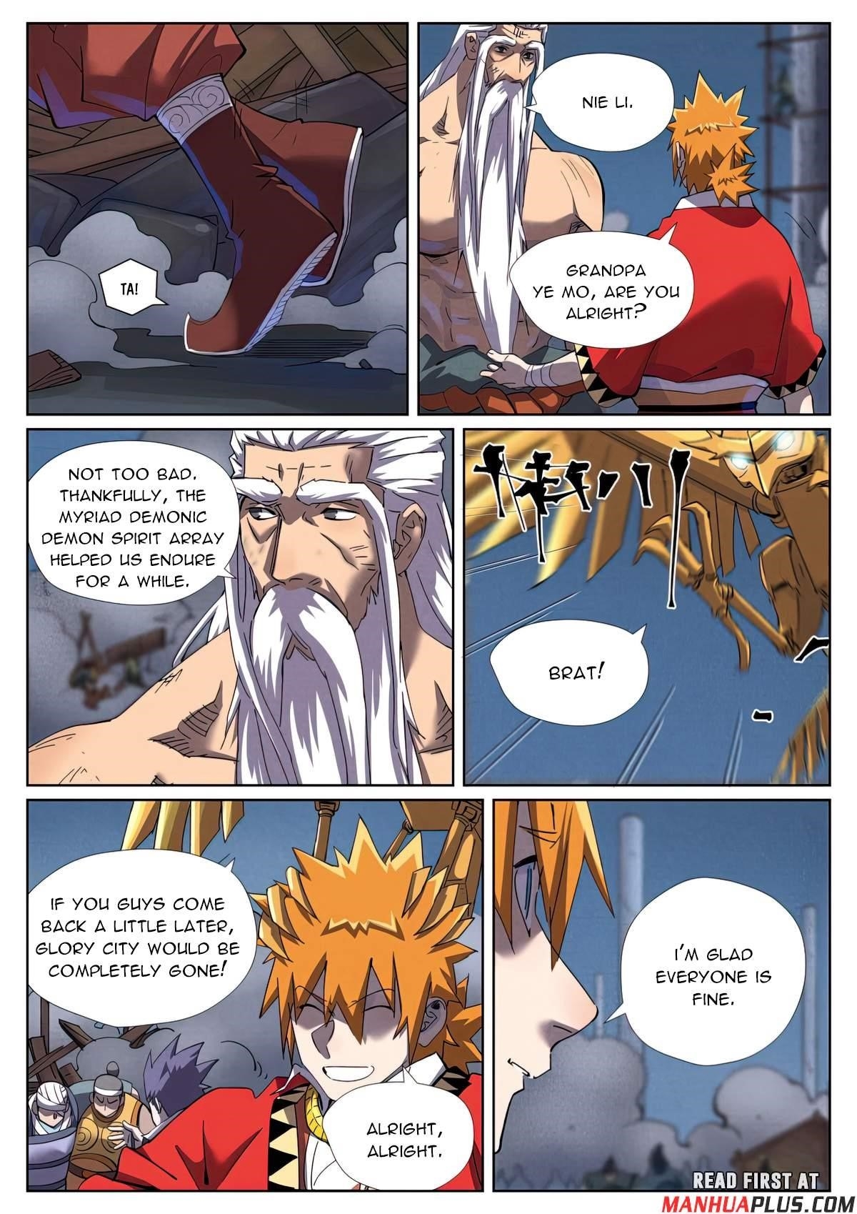 TALES OF DEMONS AND GODS Chapter 453.1 - Page 9 in English