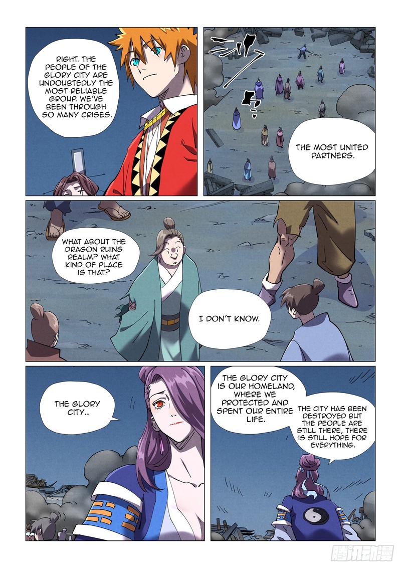 TALES OF DEMONS AND GODS Chapter 454.1 - Page 9 in English