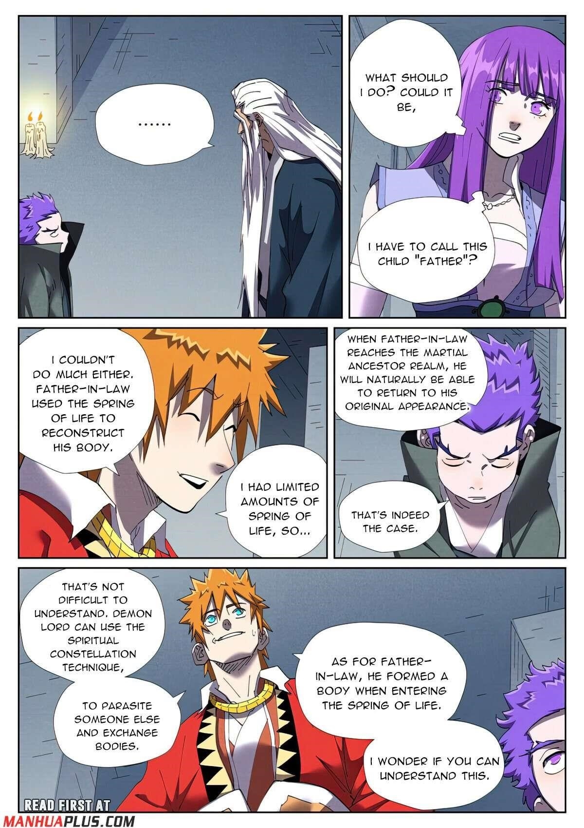 TALES OF DEMONS AND GODS Chapter 455.6 - Page 8 in English