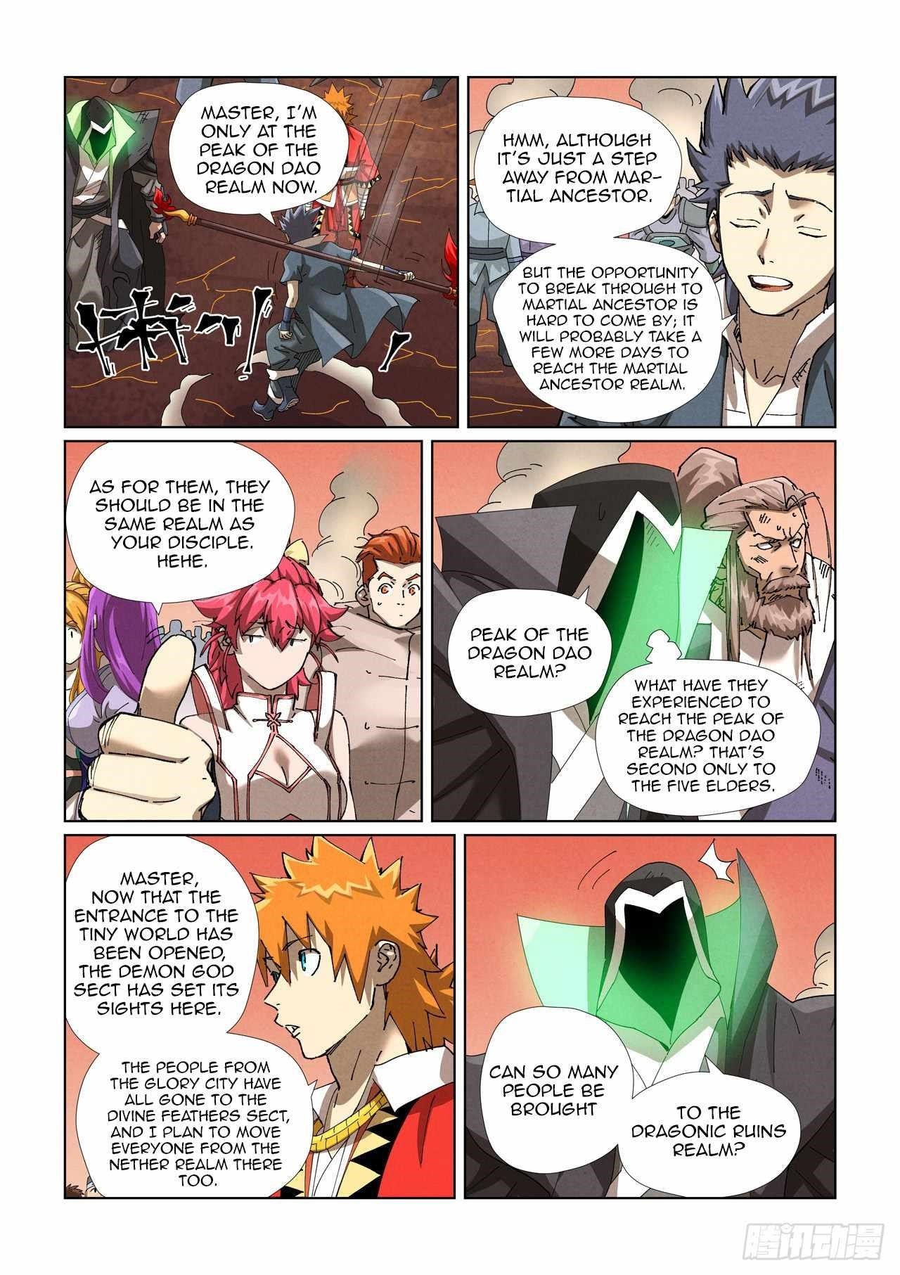 TALES OF DEMONS AND GODS Chapter 469.1 - Page 6 in English