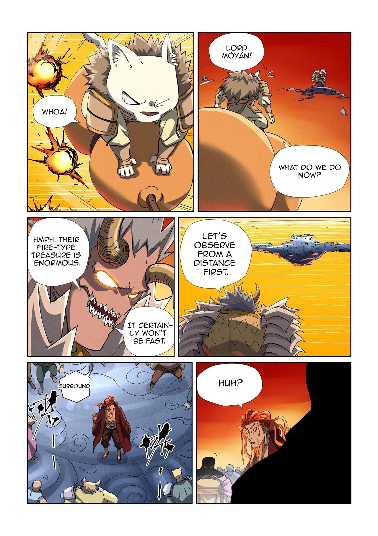 TALES OF DEMONS AND GODS Chapter 482.1 - Page 9 in English
