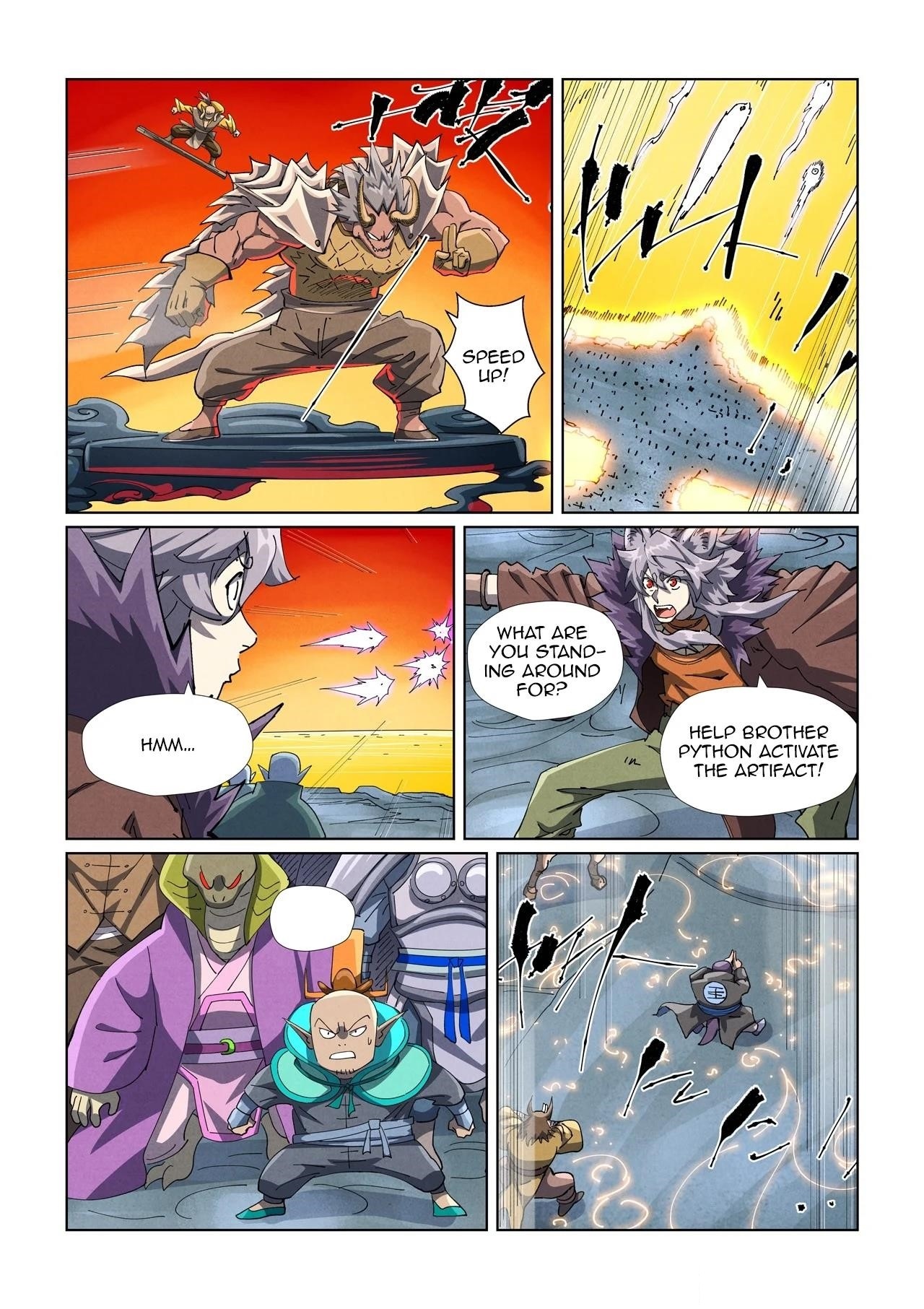 TALES OF DEMONS AND GODS Chapter 482.5 - Page 4 in English