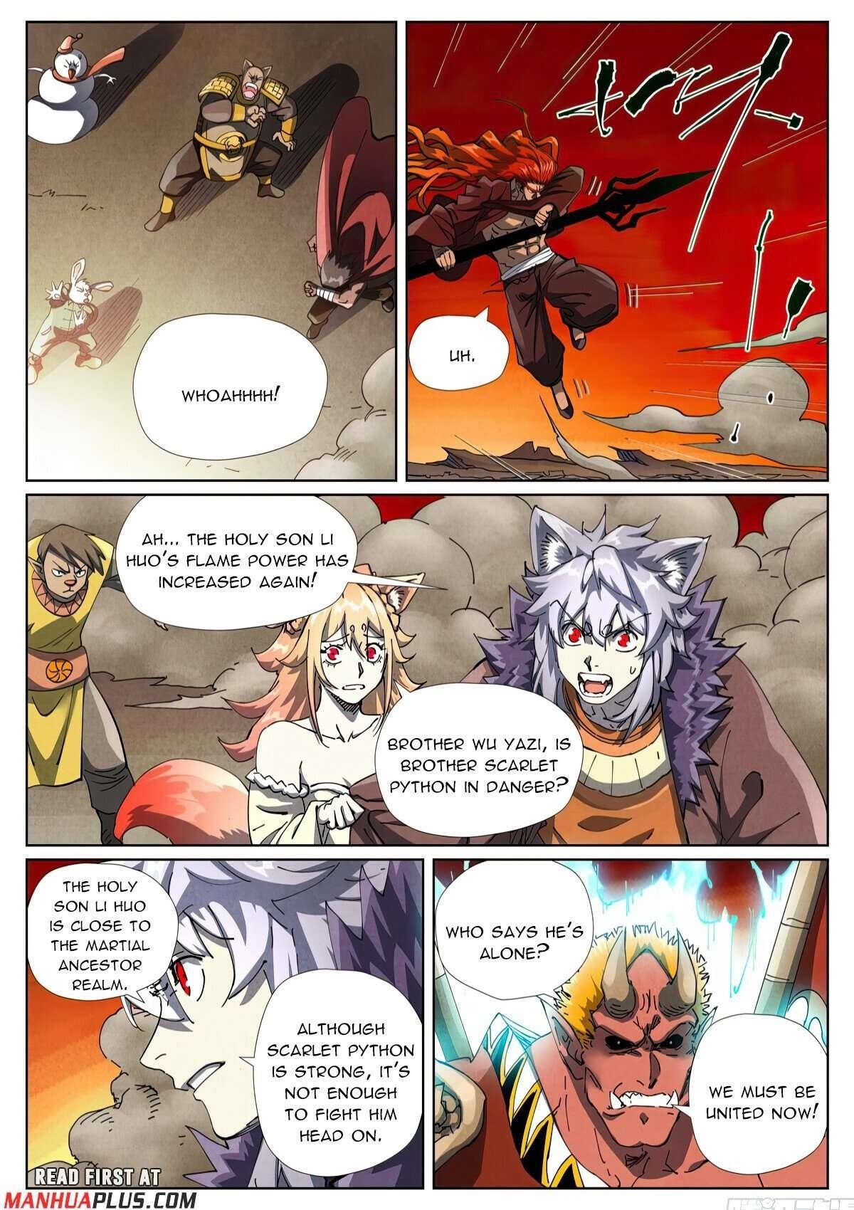 TALES OF DEMONS AND GODS Chapter 490.6 - Page 4 in English
