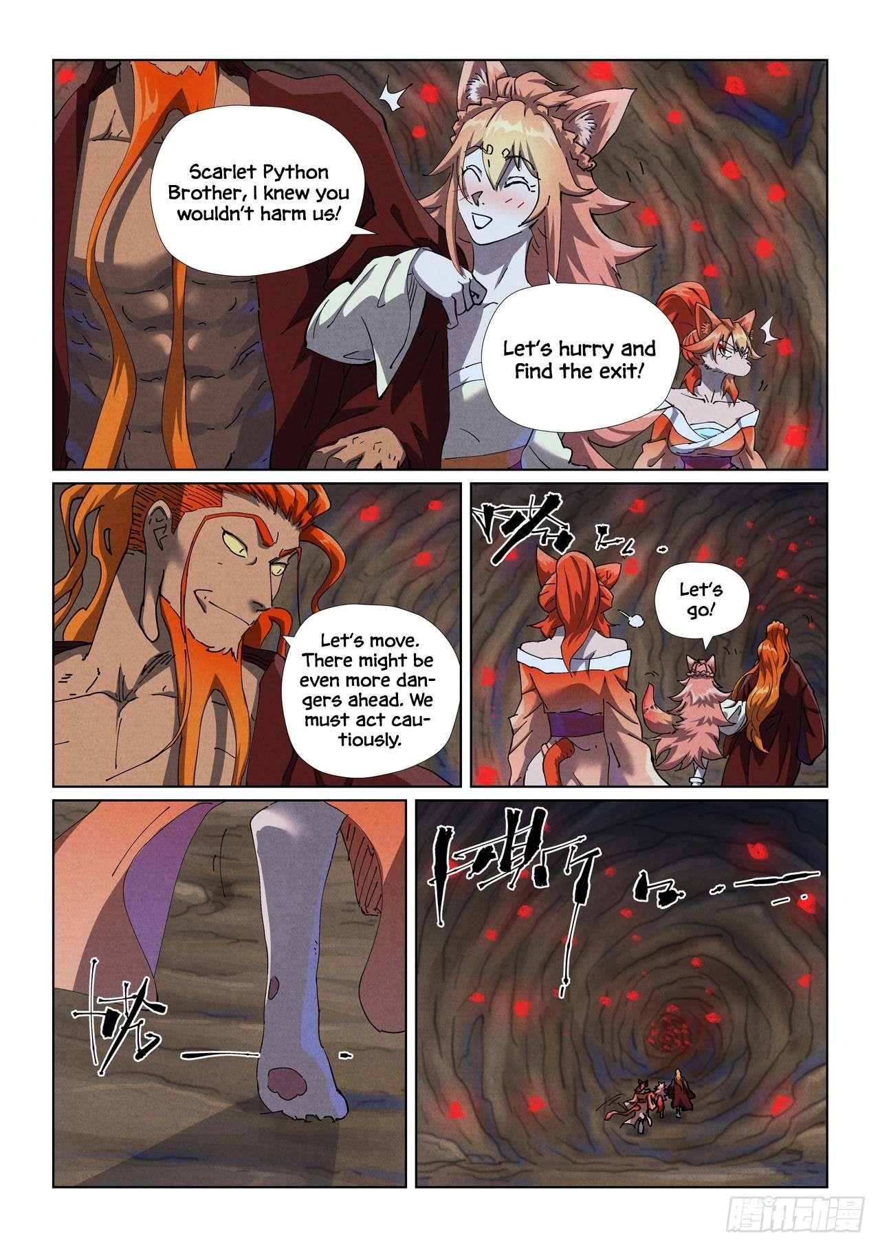 TALES OF DEMONS AND GODS Chapter 492.5 - Page 4 in English