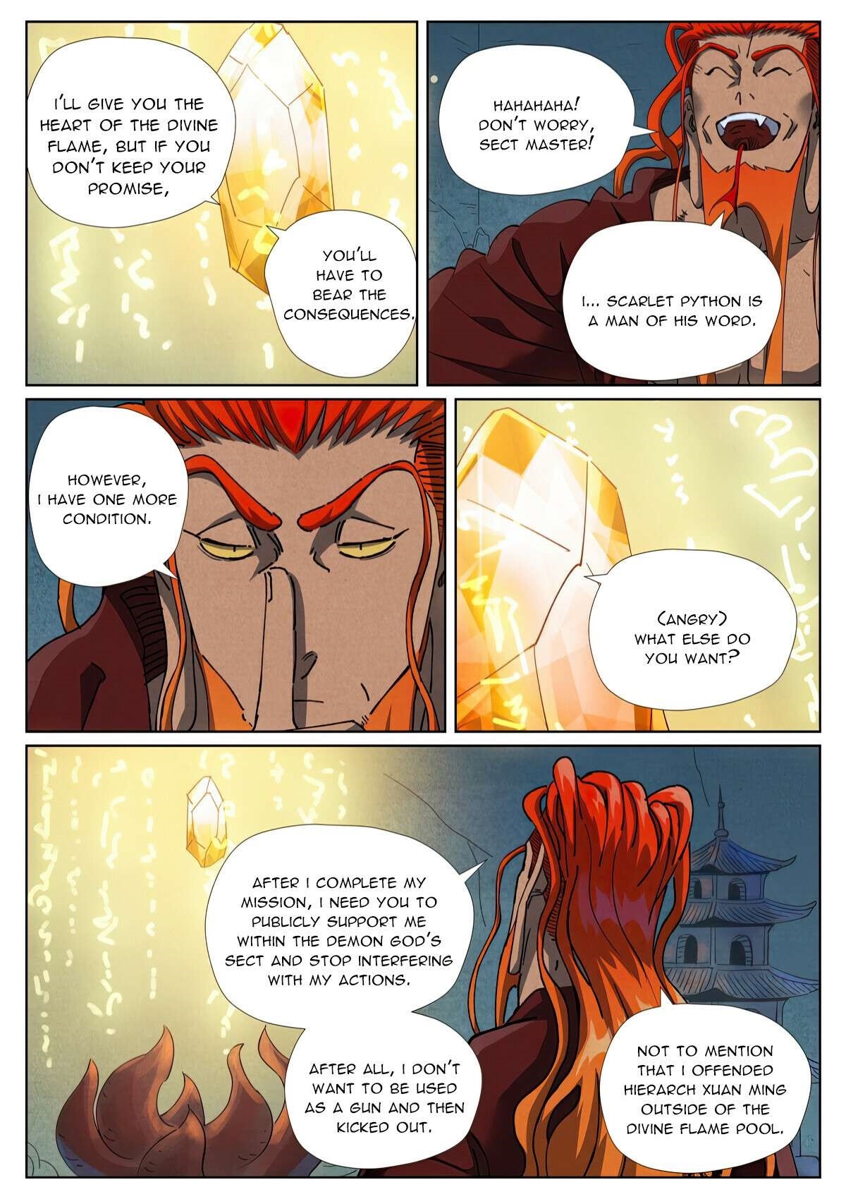 TALES OF DEMONS AND GODS Chapter 494.6 - Page 3 in English