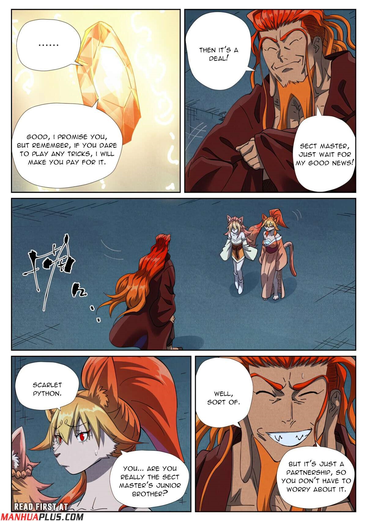 TALES OF DEMONS AND GODS Chapter 494.6 - Page 4 in English