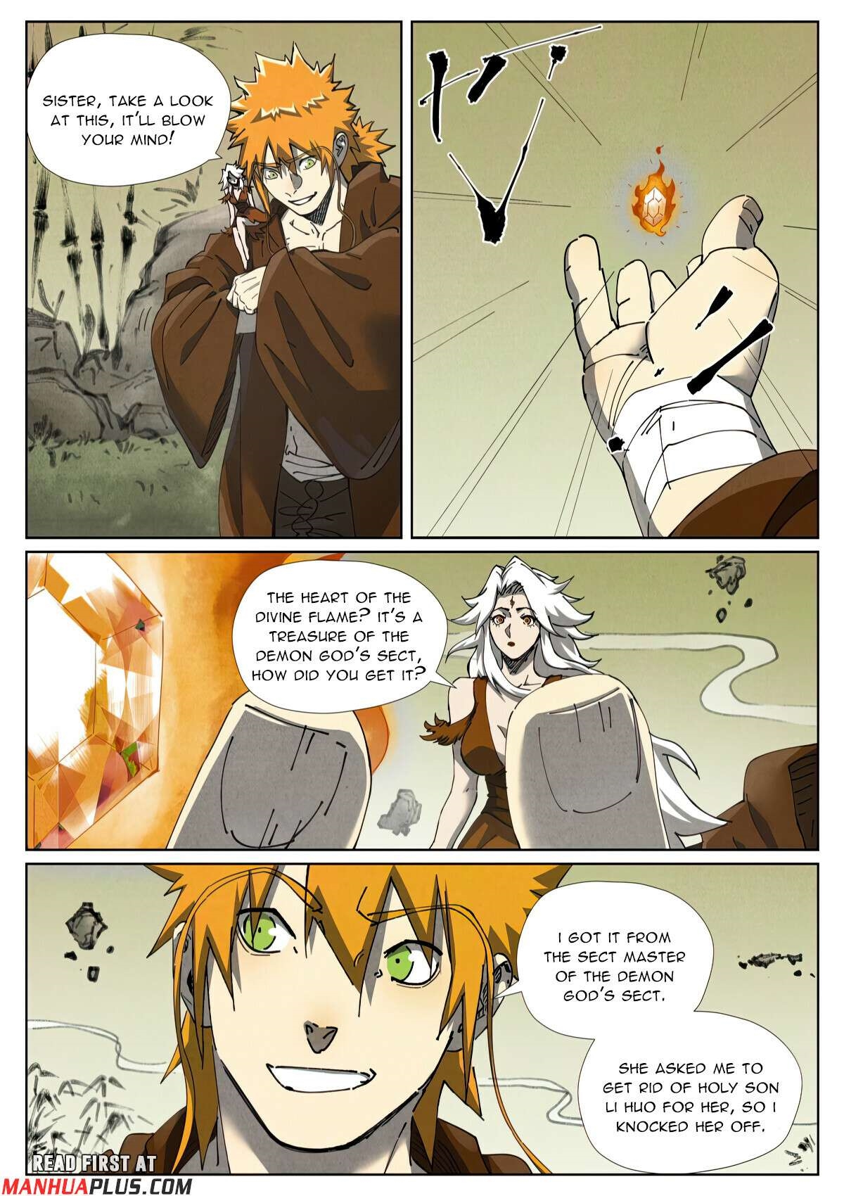 TALES OF DEMONS AND GODS Chapter 494.6 - Page 8 in English