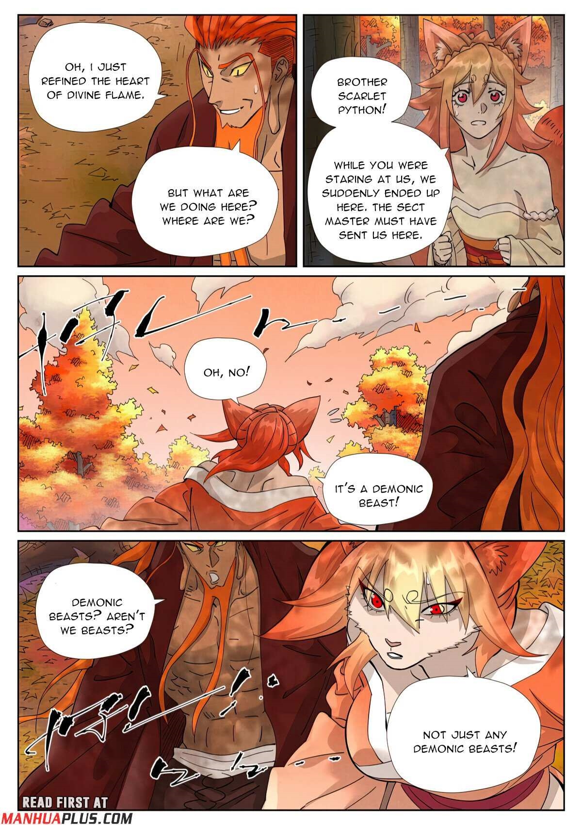 TALES OF DEMONS AND GODS Chapter 495.6 - Page 6 in English