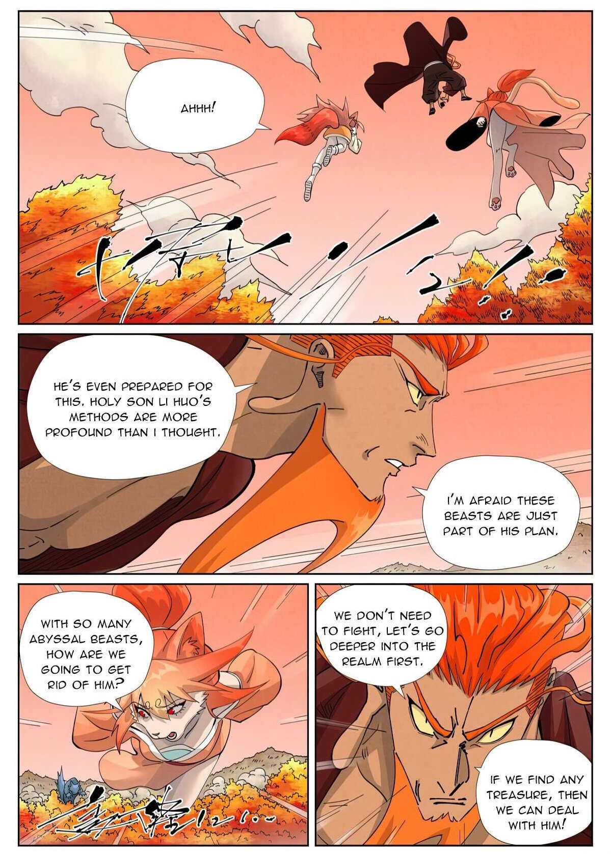 TALES OF DEMONS AND GODS Chapter 495.6 - Page 9 in English