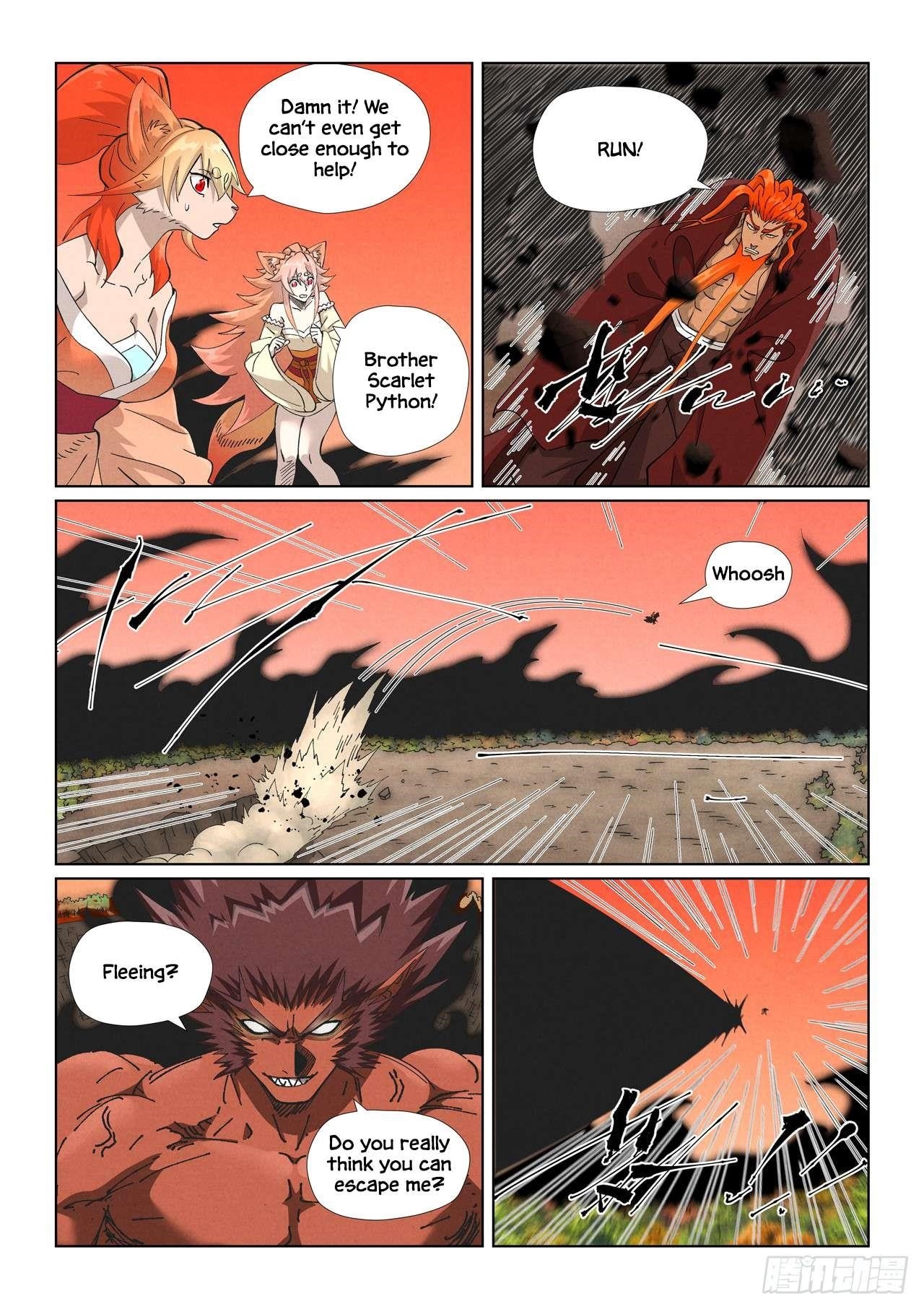 TALES OF DEMONS AND GODS Chapter 497.5 - Page 5 in English