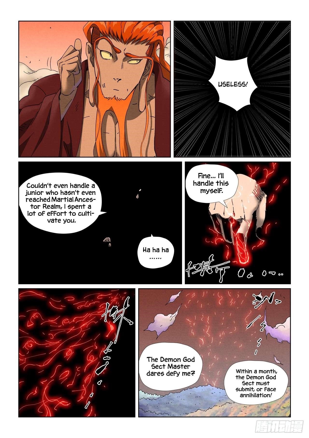 TALES OF DEMONS AND GODS Chapter 498.5 - Page 6 in English
