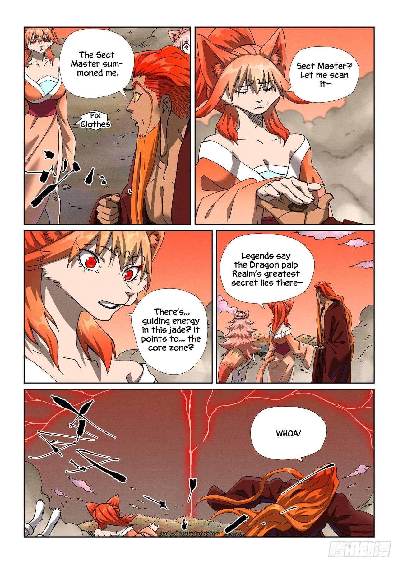 TALES OF DEMONS AND GODS Chapter 498.5 - Page 7 in English