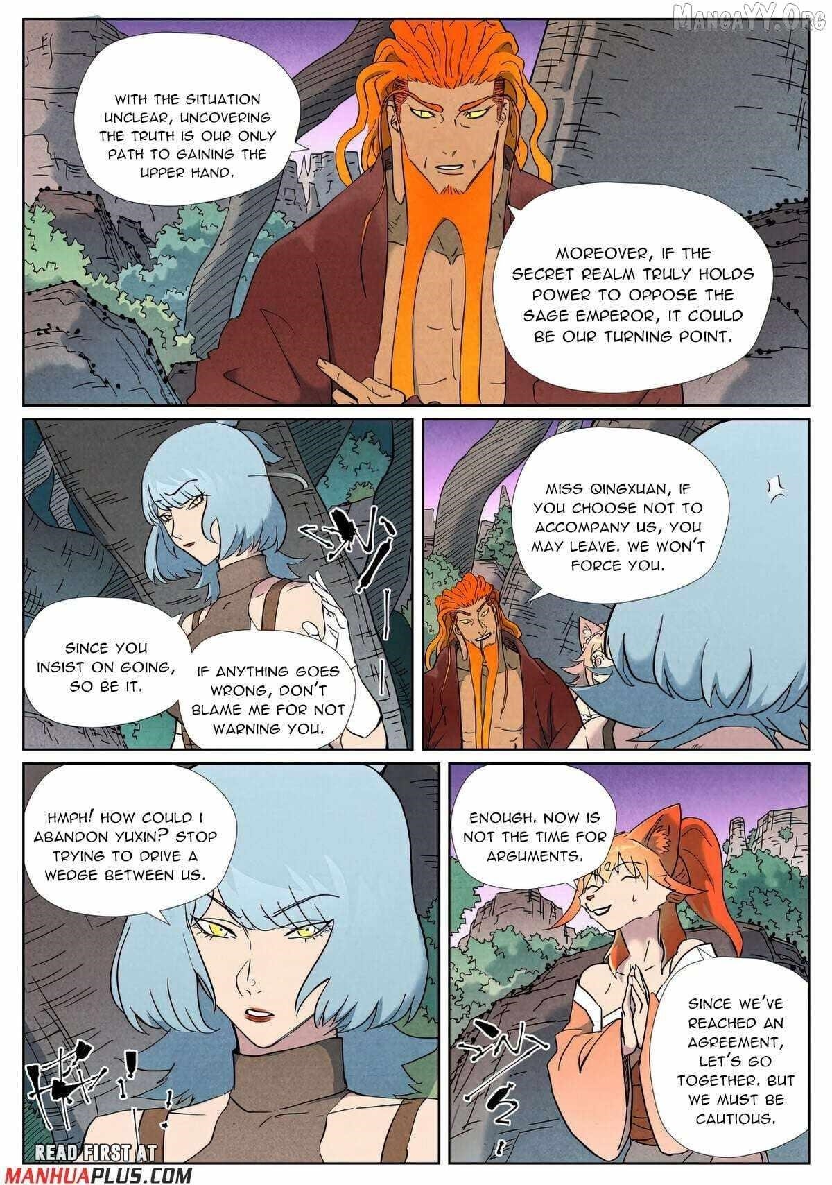 TALES OF DEMONS AND GODS Chapter 507.1 - Page 8 in English