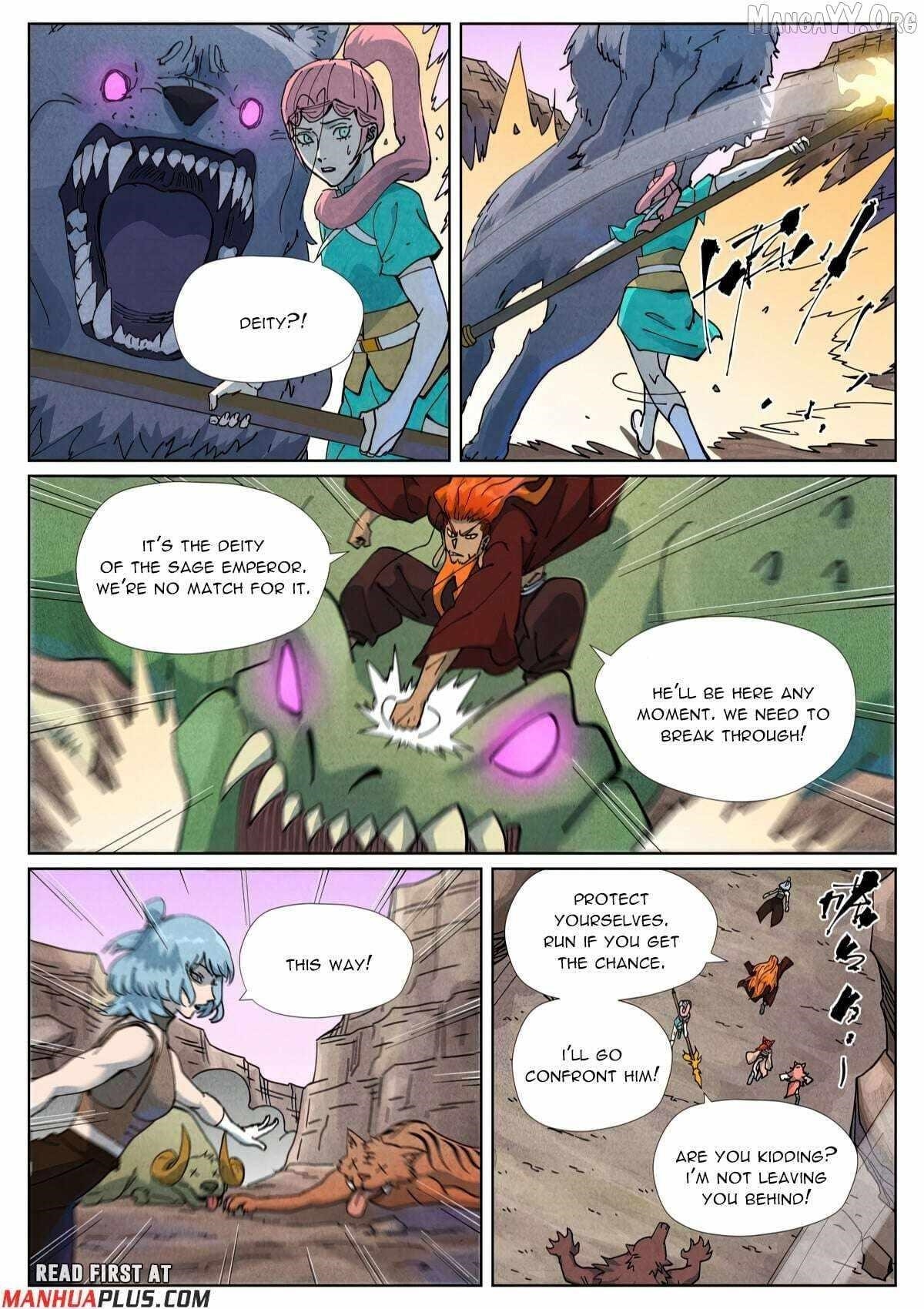 TALES OF DEMONS AND GODS Chapter 509.6 - Page 8 in English
