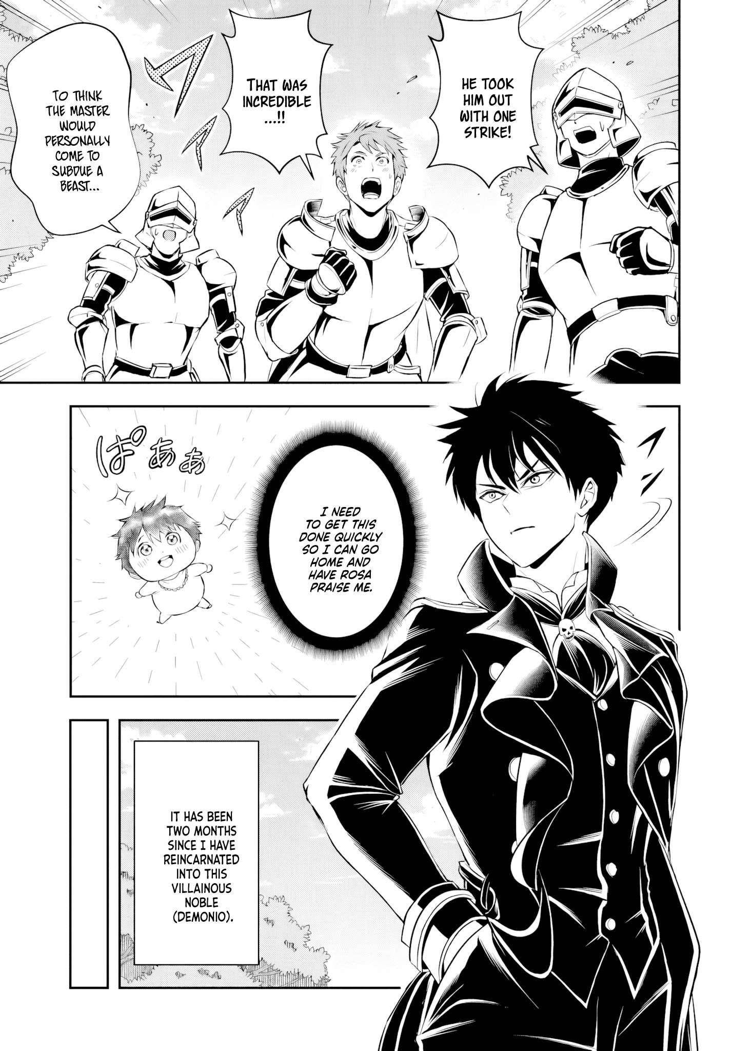 The Villainous Noble Loves Mom Heroines Too Much ~Becoming the Strongest With Sincere Effort to Save Misfortunate Fave Chars~ Chapter 2 - Page 3 in English